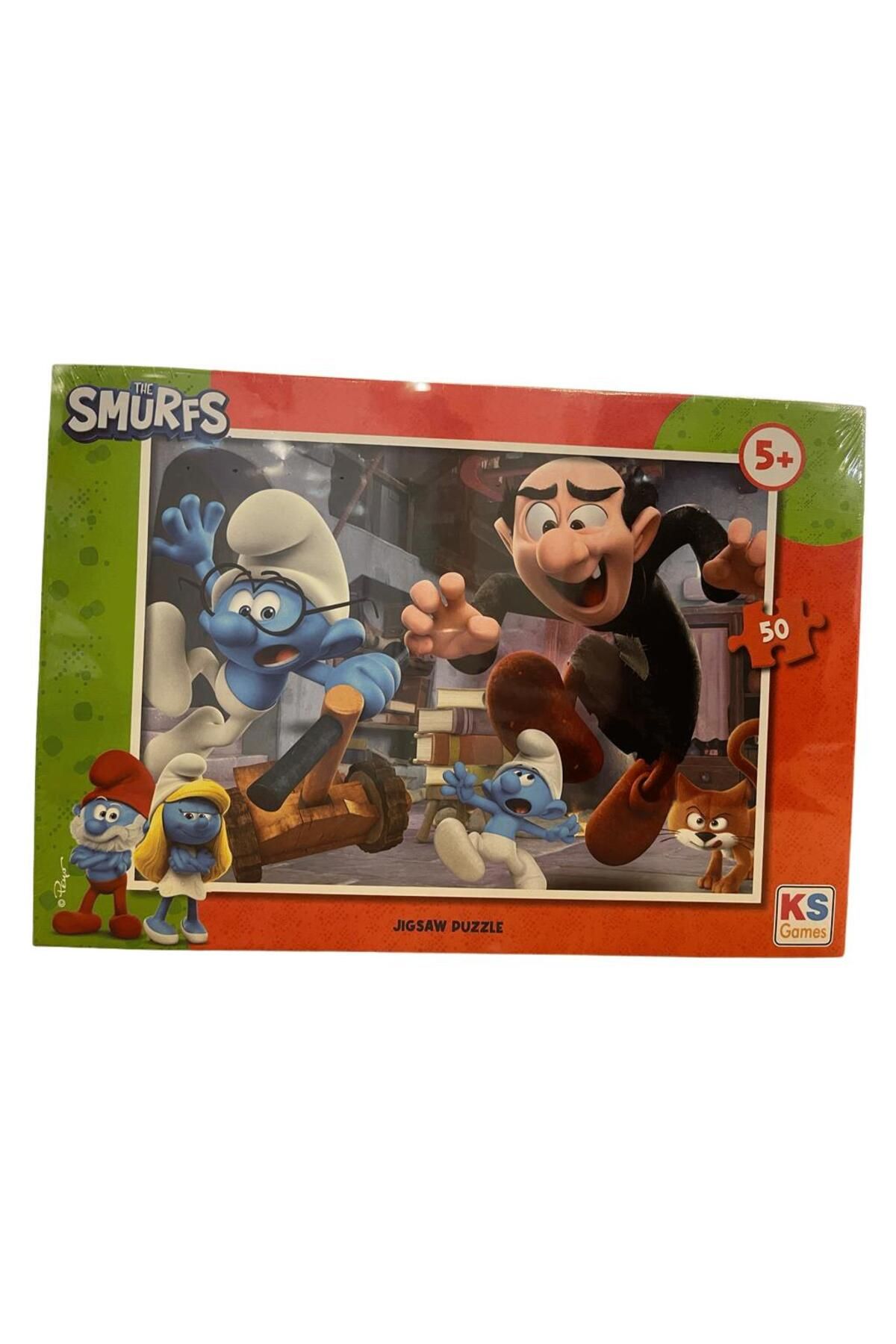 Ks Puzzle Şirinler Puzzle 50 Parça