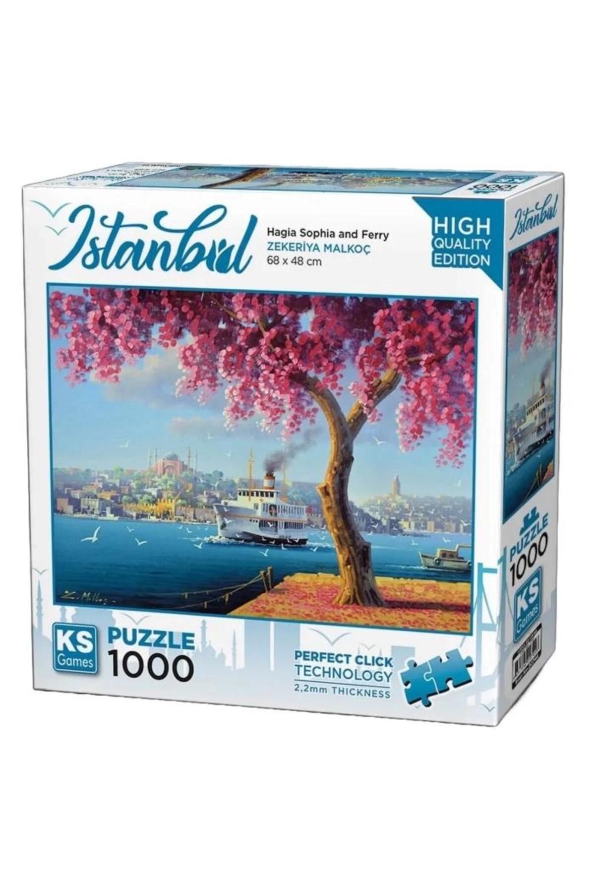 Ks Puzzle Hagia Sophia And Ferry Puzzle 1000 Parça
