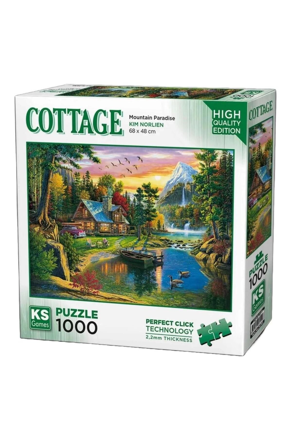 Ks Puzzle Mountain Paradise Puzzle 1000 Parça