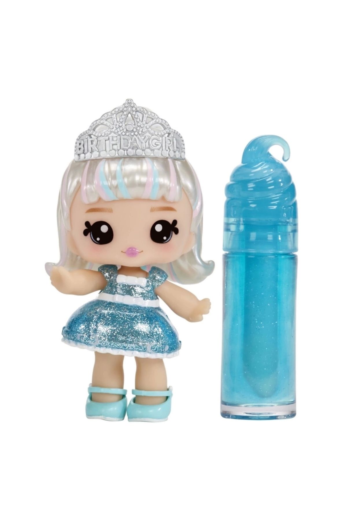 Eng Nessiworld Yummiland Callie Birthday Cake Bebeği ve Dudak Parlatıcısı