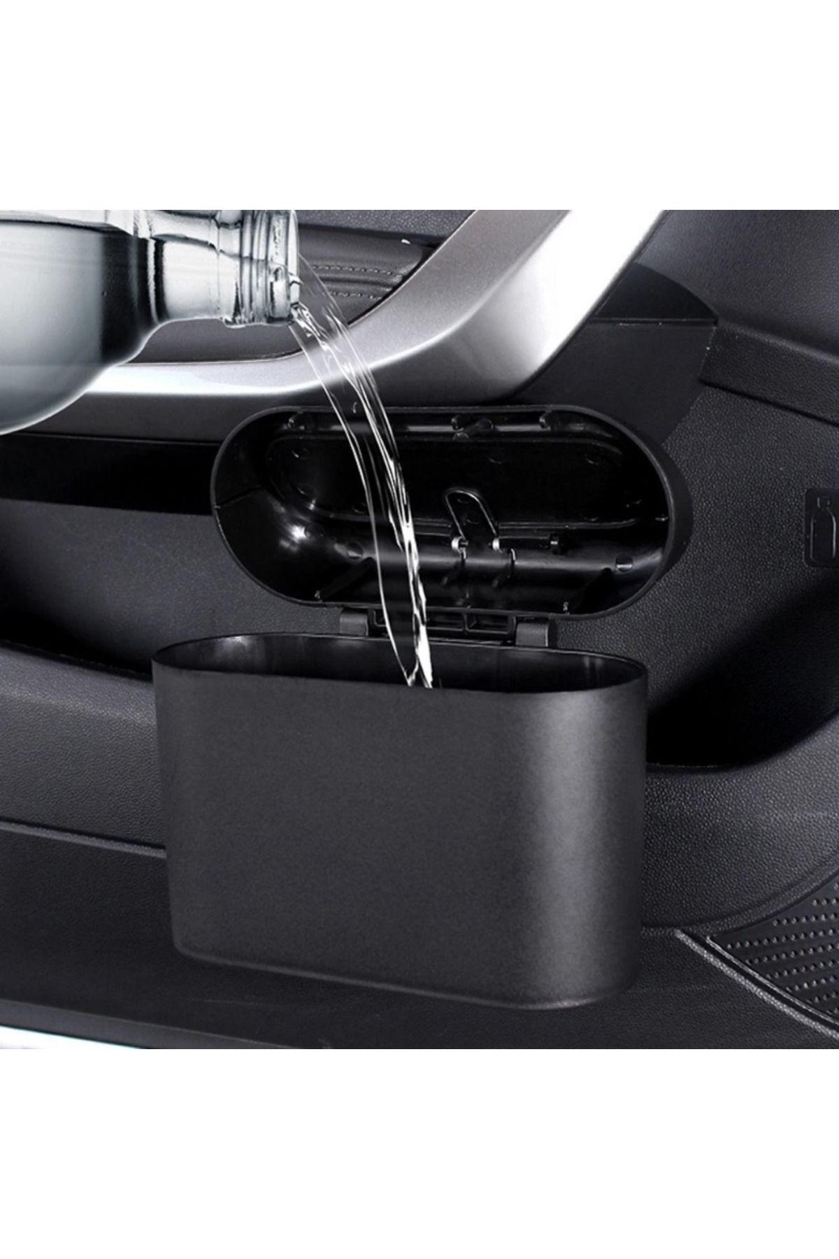 Choice-Portable Car Trash Can Hanging Mini Vehicle Garbage Organization With Lid Multifunctional Folding... 5