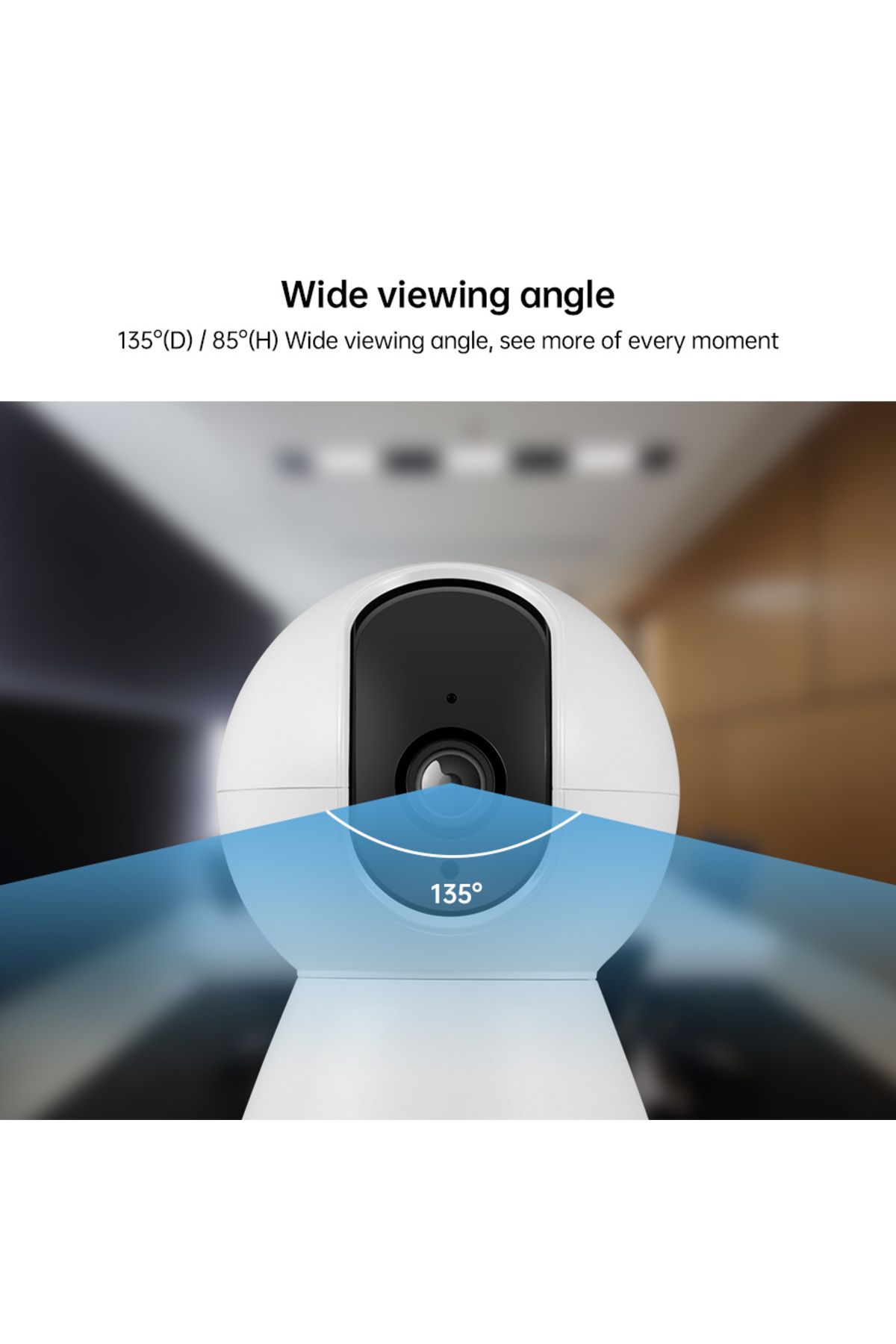 Choice-كاميرا IP 5 ميجابكسل بمقبس الاتحاد الأوروبي KERUI Mini داخلية لاسلكية 5 ميجابكسل Tuya Smart WiFi IP كاميرا أمان منزلية CCTV Su 4
