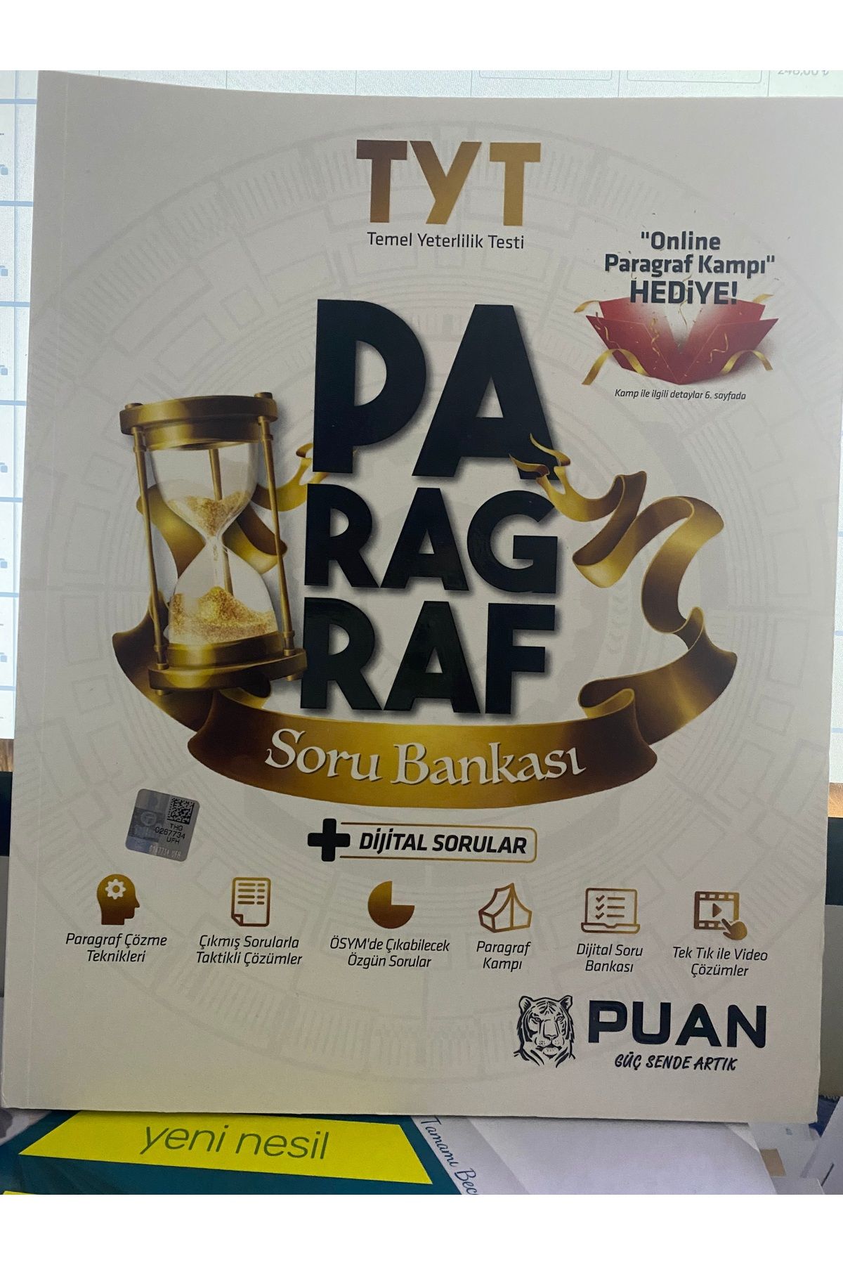 Yanıt Yayınları Puan paragraf Tyt ayt KPSS