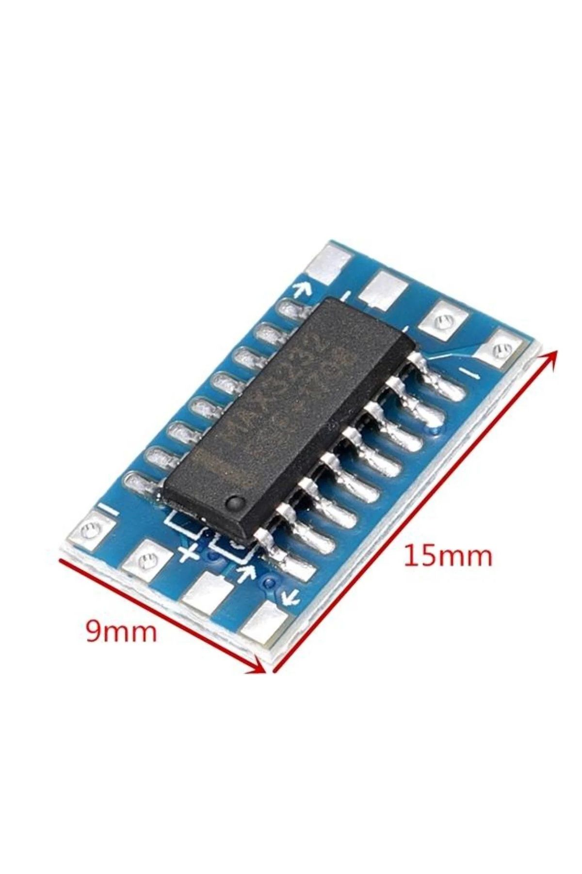 DRMaker Elektro Seri Port Mini RS232 - TTL Dönüştürücü Adaptör Modül Kartı MAX3232