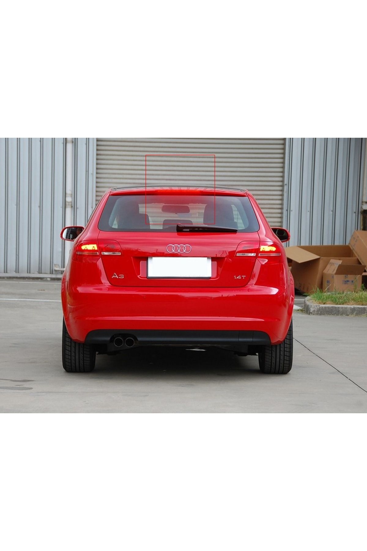 Choice-Red Angrong Red Led Third Rear High Level Brake Stop Light 8p4945097c For 04-12 Audi A3 8p Hatchback 5