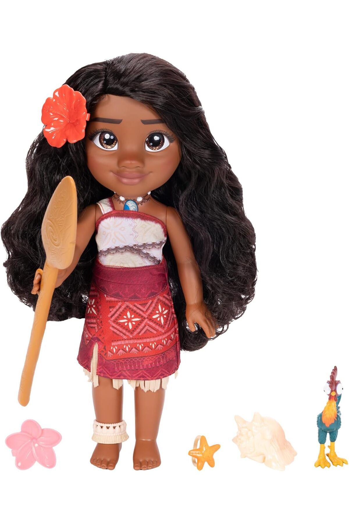 SECTOYS Moana 2 Şarkı Söyleyen Büyük Moana Bebek 38 Sesli Disney Moana 2 Şarkı Söyleyen Moana