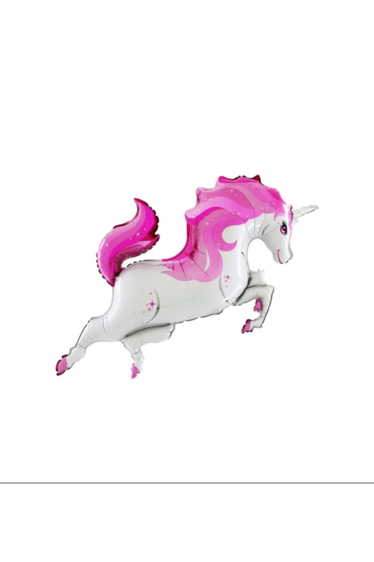 İzmir Balon Studio Unicorn Şeklinde Folyo Balon 112cm