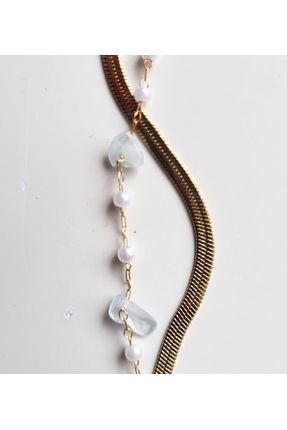 JEWSHİNY Doğal Taş Detay Hasır Bileklik