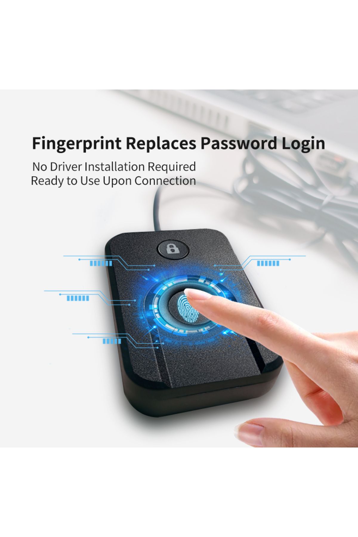 Choice-FP100 For Windows 10 11 Hello Biometric Fingerprint Login USB Reader Scanner Module Device Biometric 5