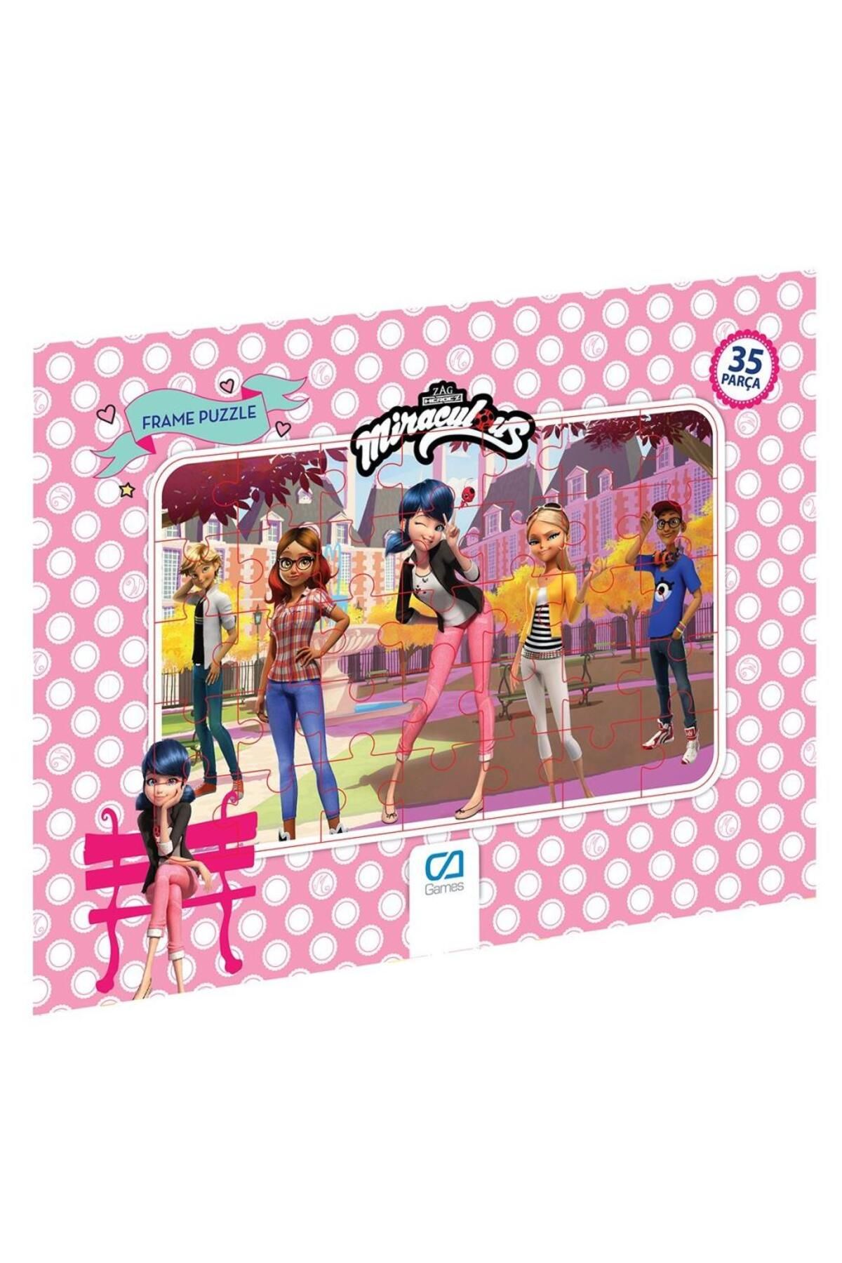çankaya giyim uğur çankaya CA 5020-5022 Miraculous Frame Puzzle 35 Parça-CA Games