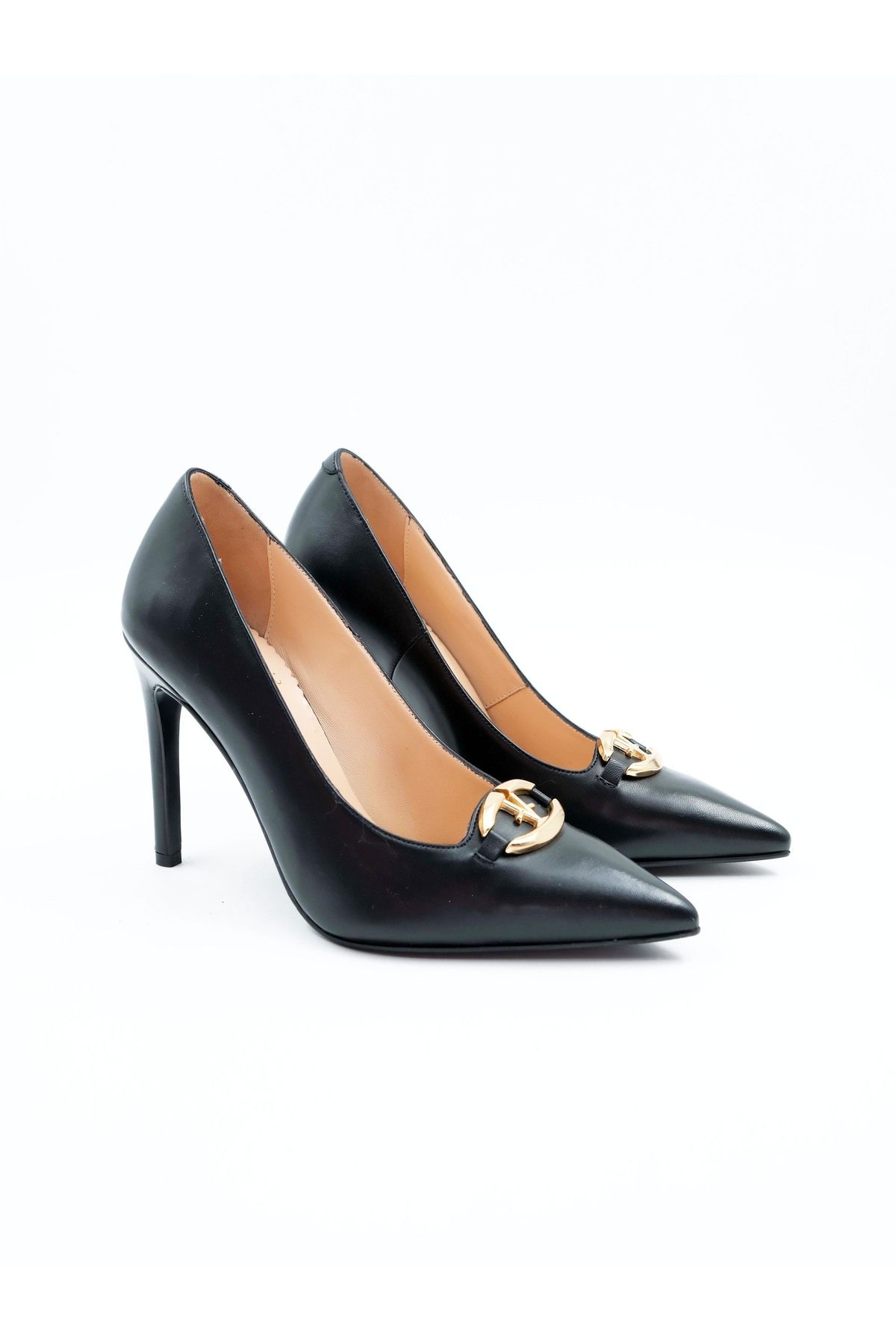 Tenau Kadın Hakiki Deri Stiletto