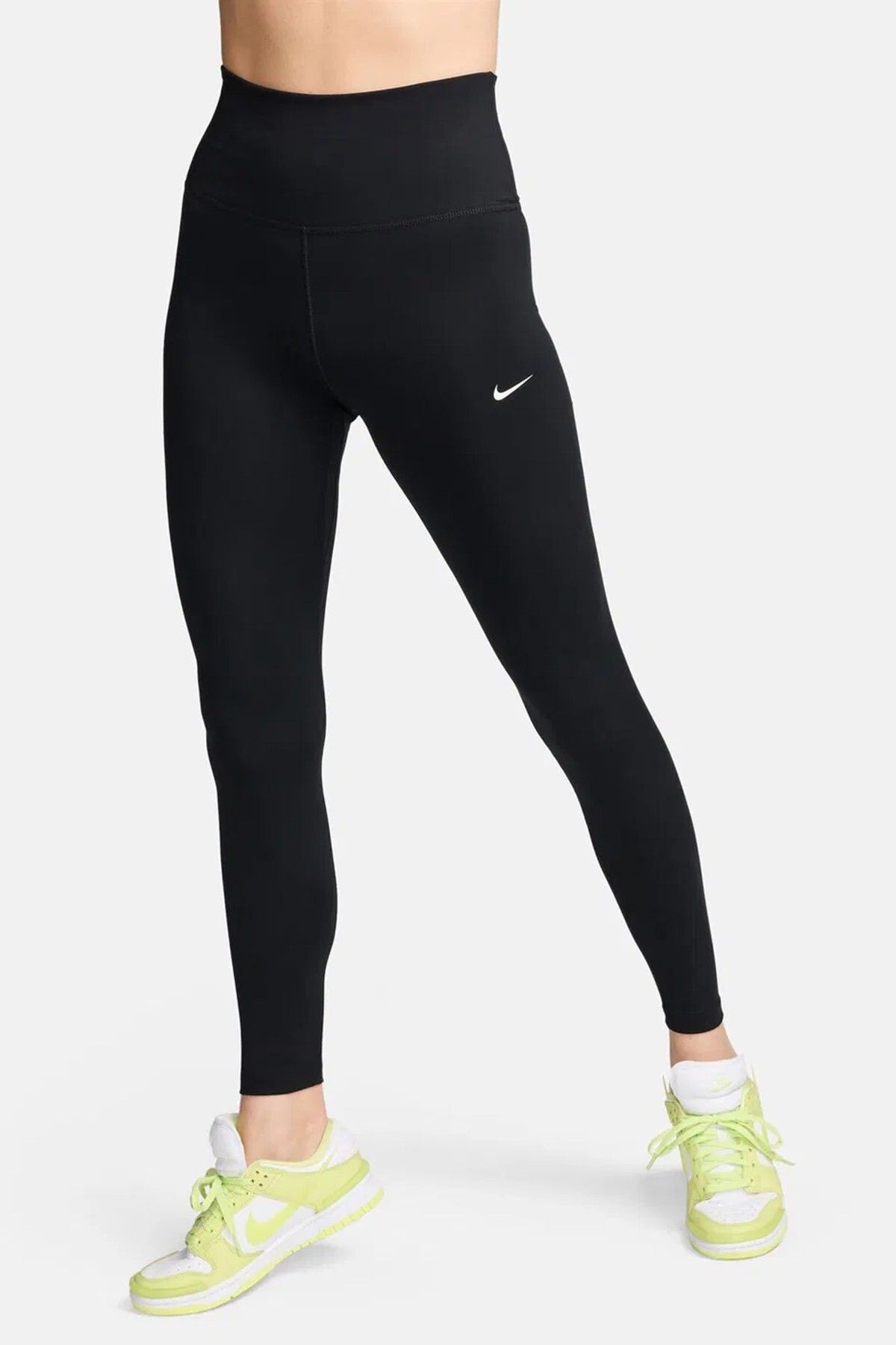 Nike One Dri-Fit High Rise Full Length Tight Kadın Yüksek Bel Tayt Siyah