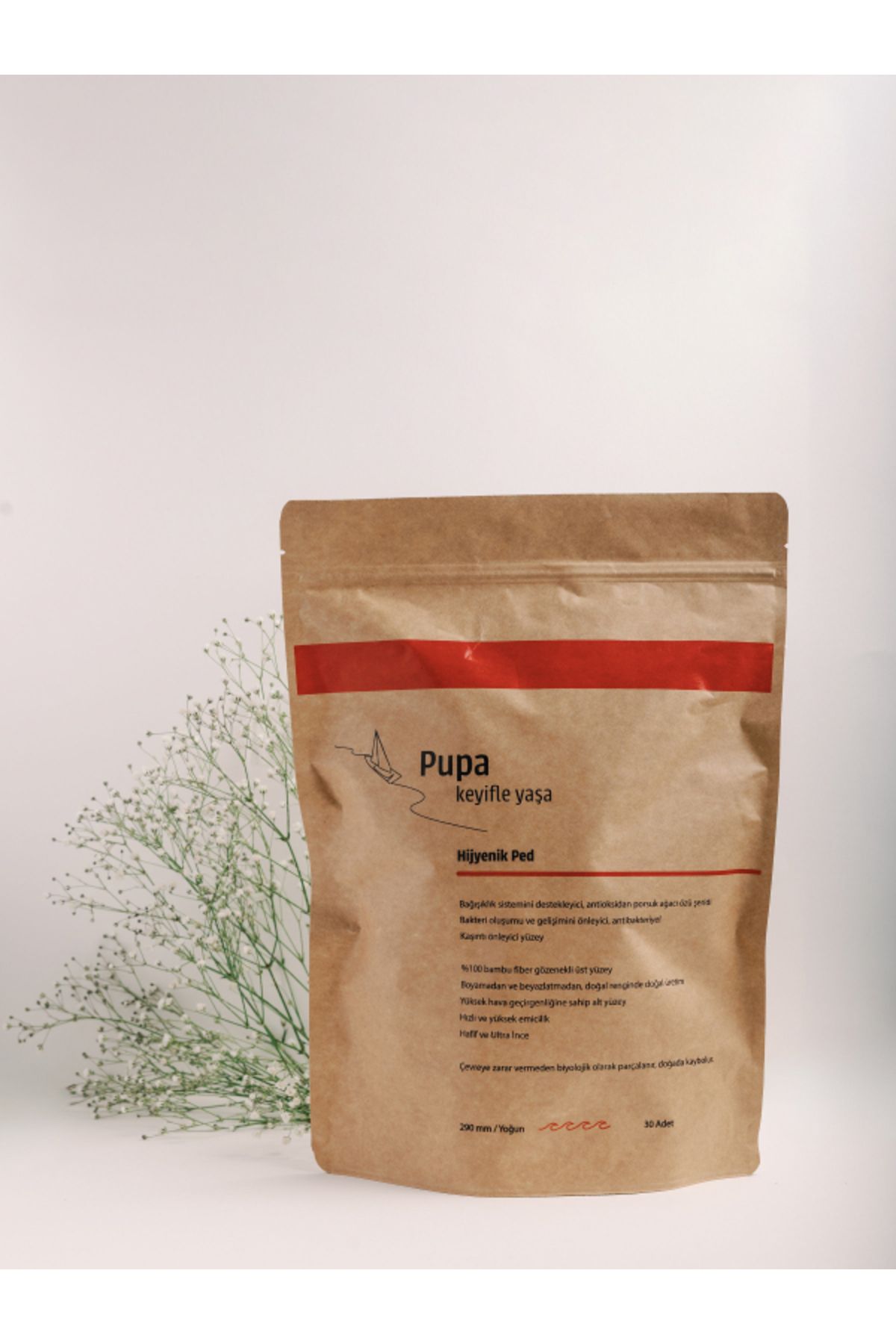 Pupa Ped Pupa Yoğun Ped 290mm (30 adet)