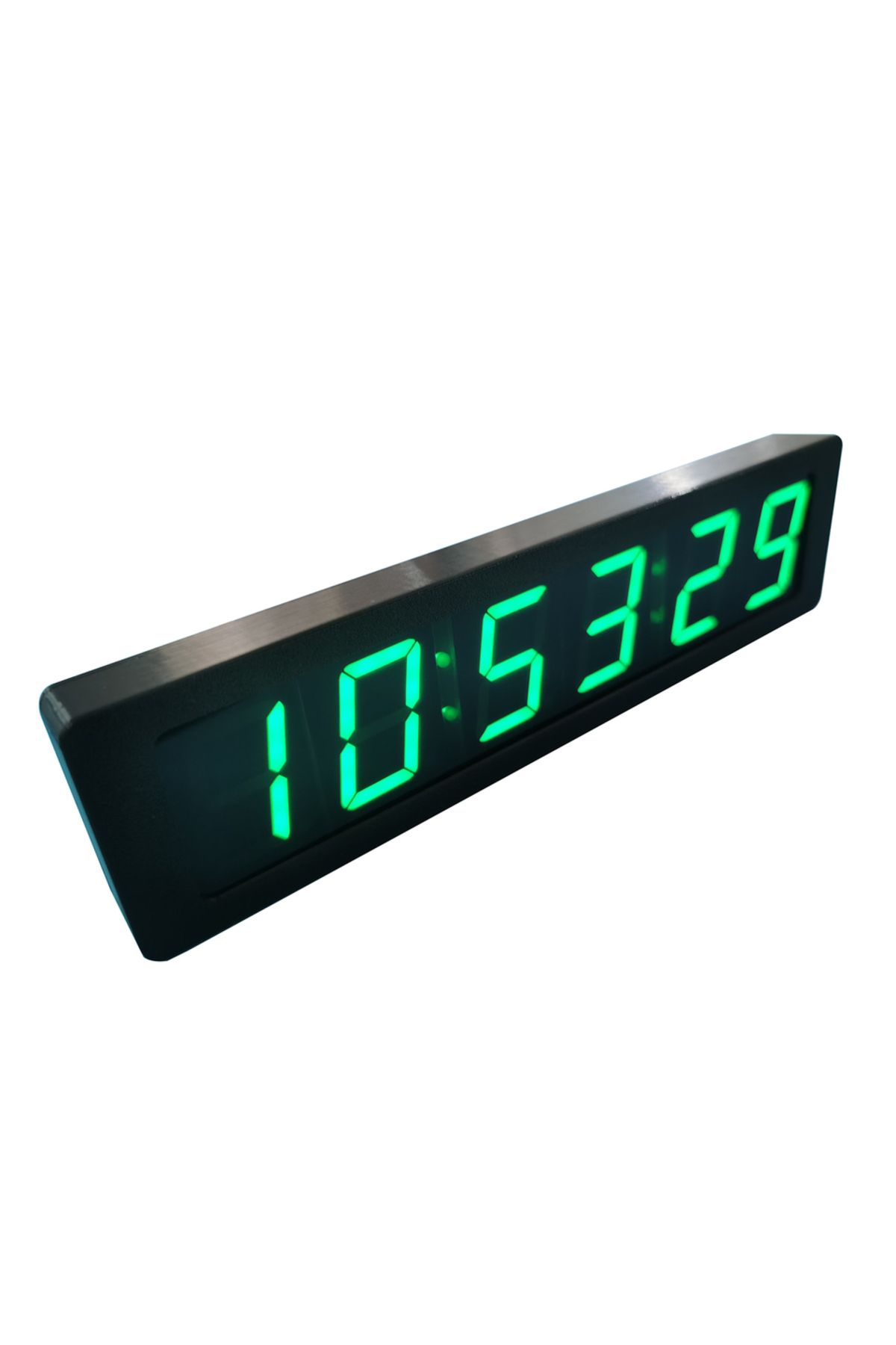 Choice-GREEN 1.2" 6-bit Clock LED Digital Electronic Clock W Second Display TIME Alarm Clock Temperature GP 1