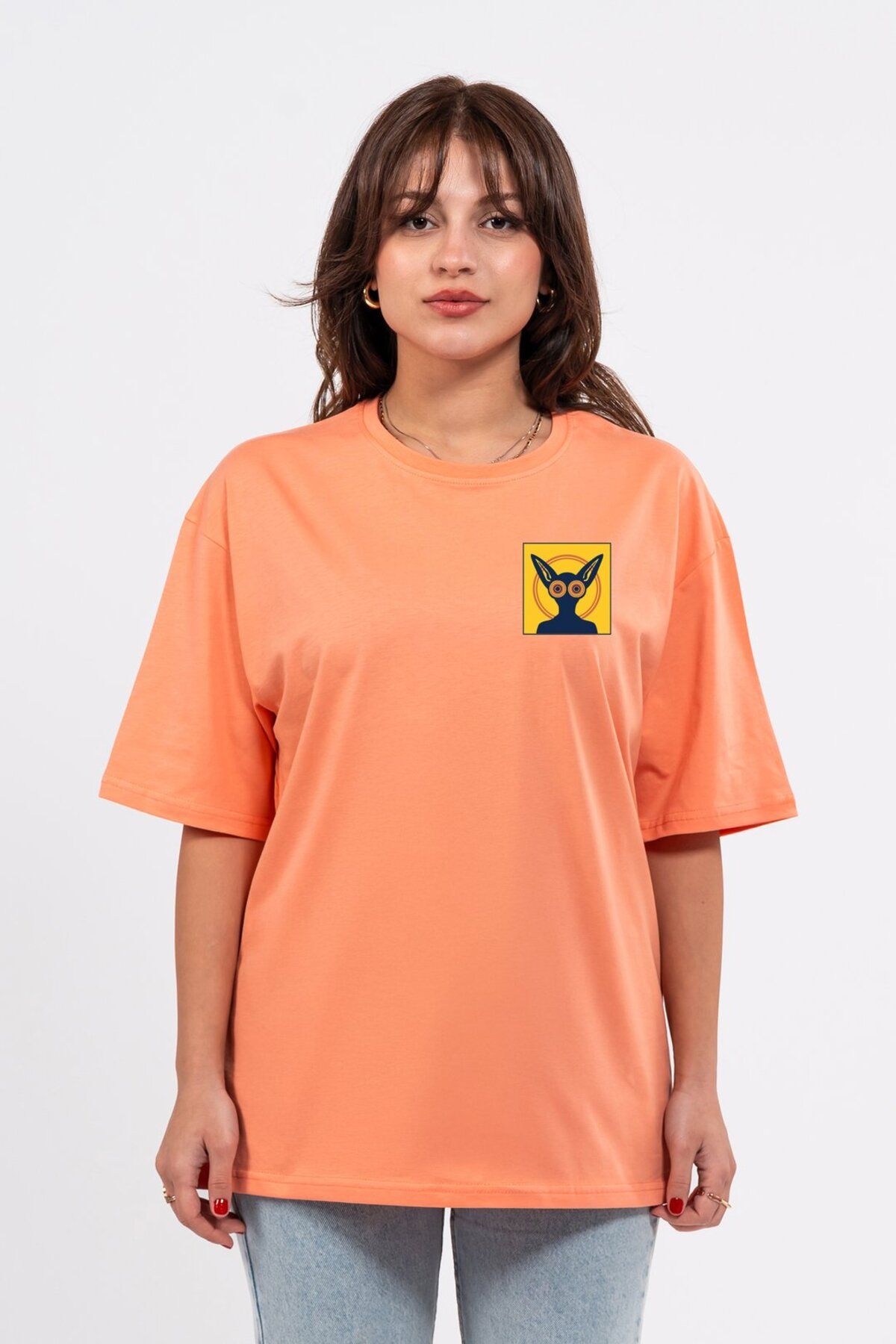 LUMARTA Oversize Darko Baskılı Tshirt