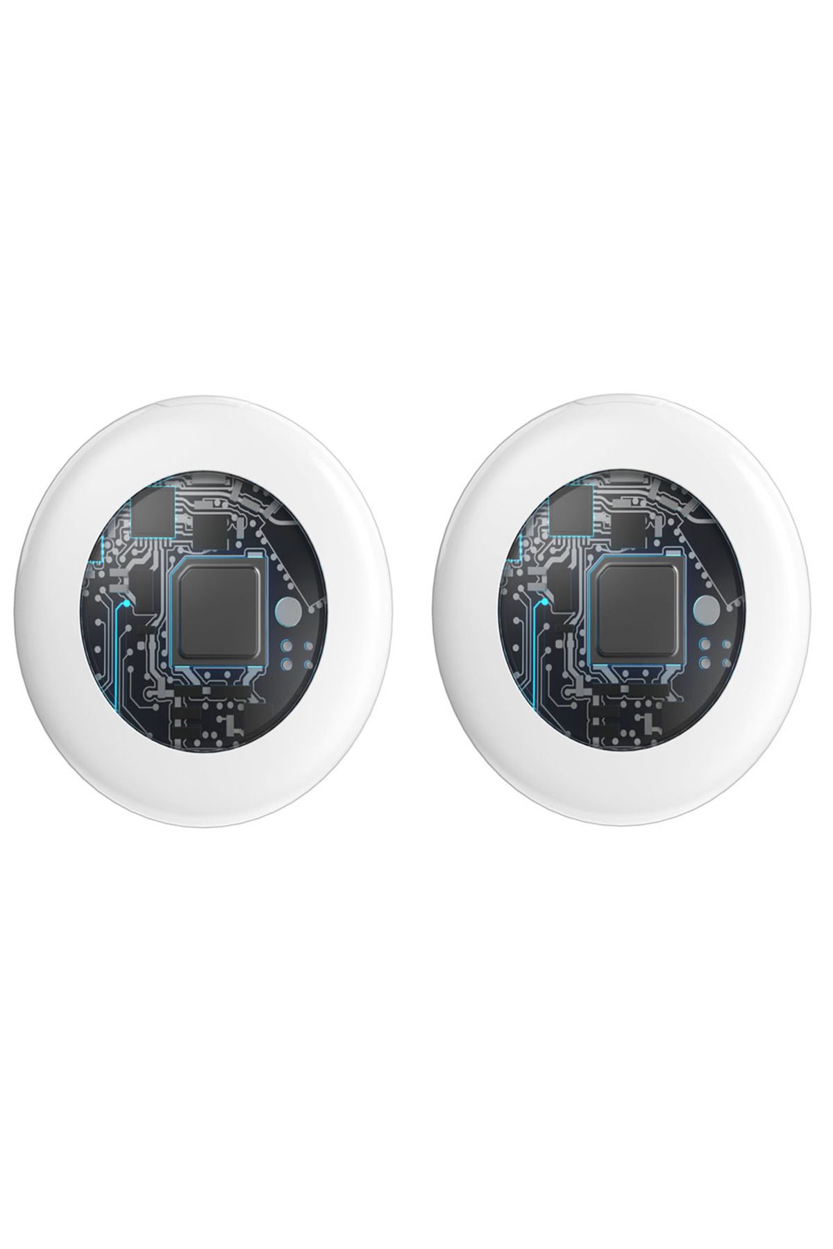 Choice-2pcs White Timethinker Smart Airtag Bluetooth Gps Tracker Work With Apple Find My App Itag Air Tag T 1