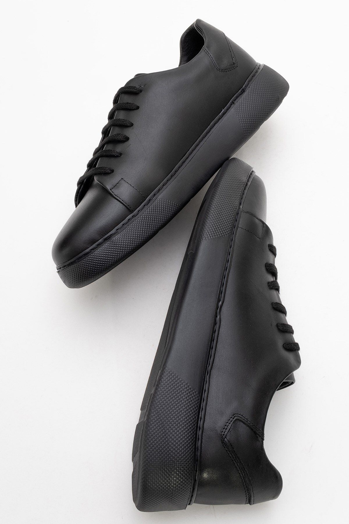 maximoda Hakiki Deri, Kalın Tabanlı, İç Dış Deri, İtalyan Tasarım Sneaker Deri Ayakkabı