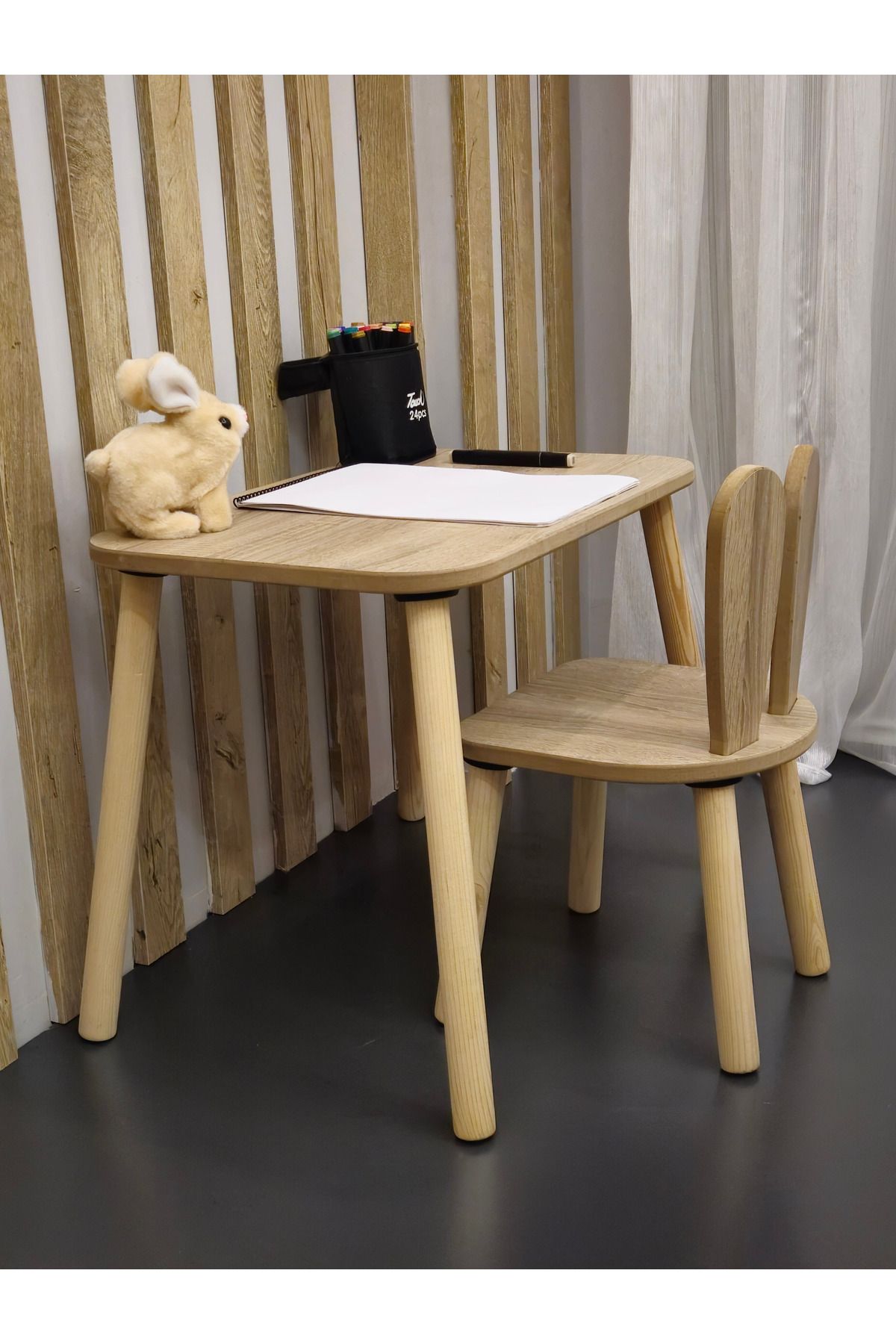 İmmortal Design Kahverengi Çcoguk aktivite masası