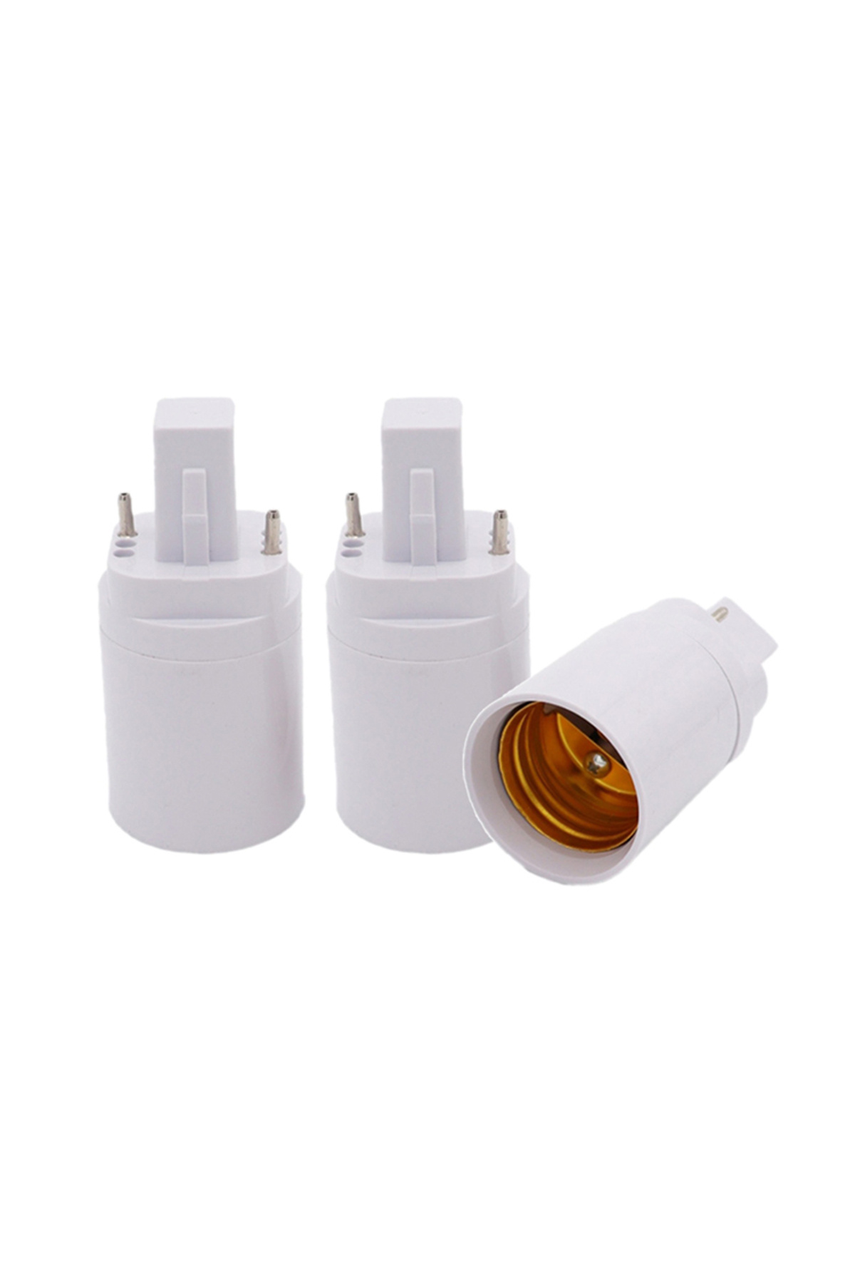 Choice-5 Pcs/Lot G24 To E27 Lamp Holder Converter G24d Short Style GX24 Lamp Head Extended Lamp Socket 2... 8