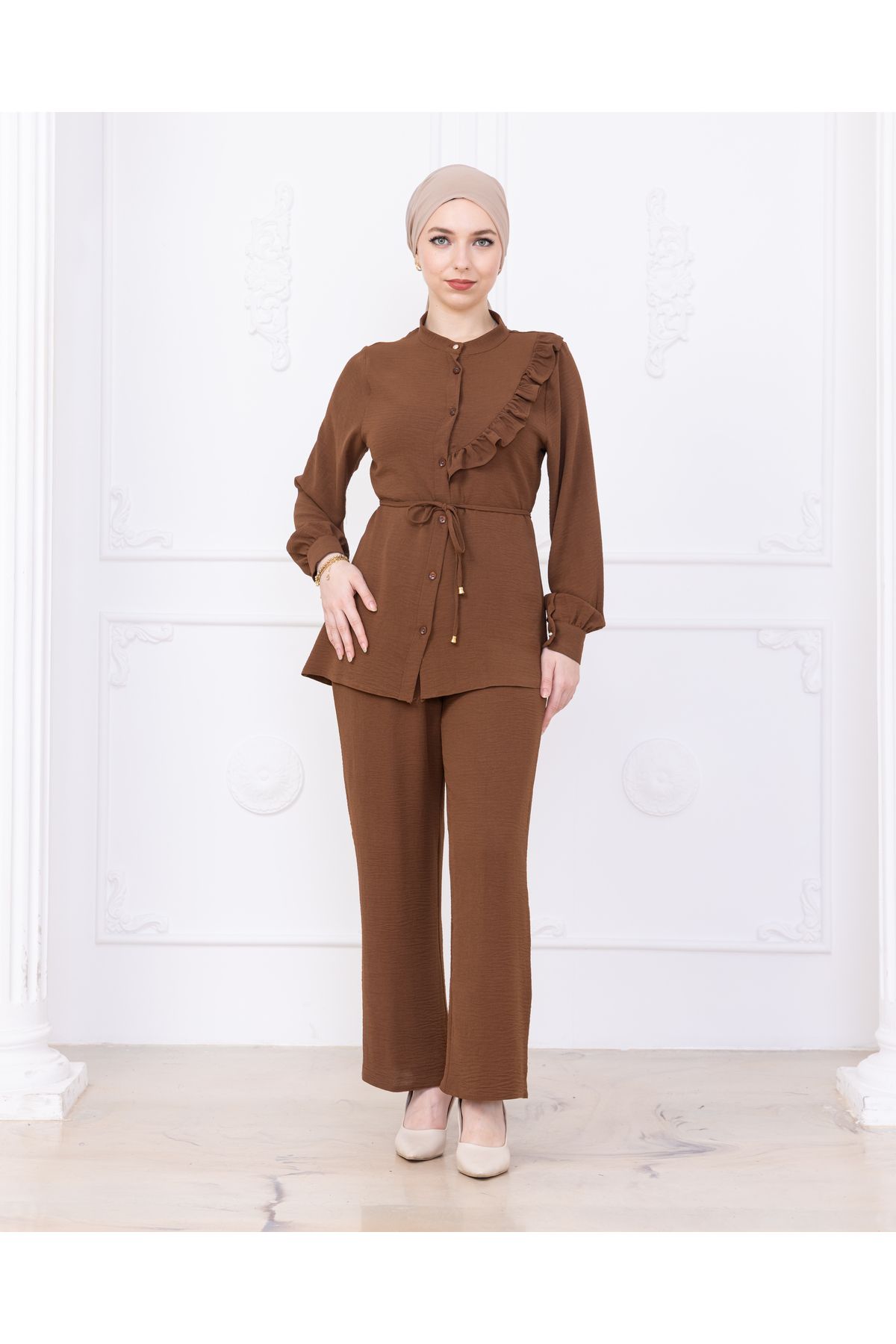Butik Aerobin kumaş İkili Takım