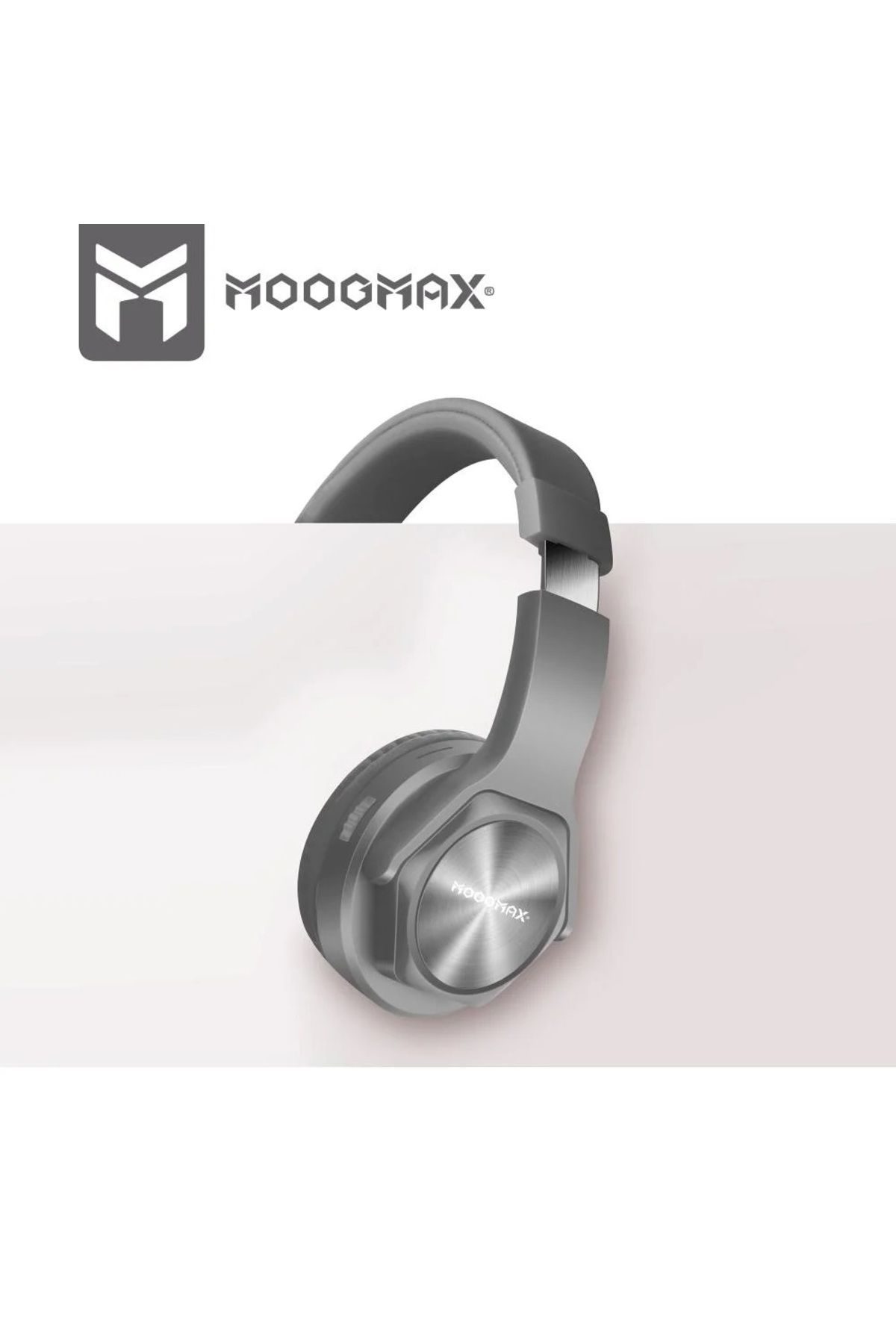 MOOGMAX-Moog Max 2-in-1 Wireless Headphone with Speaker, Silver 1