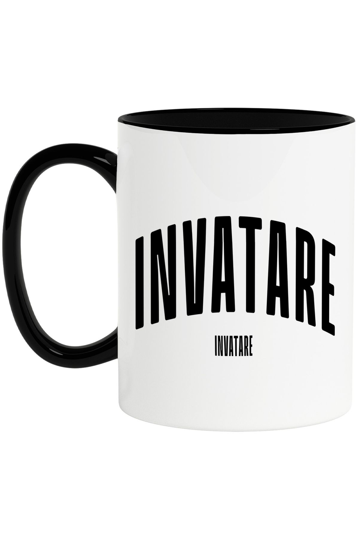 StoryGift Romania Cana Cuvantul Invatare, Motivational, Self Help, Intelegere De Sine, Apreciere, , Cu Maner Negru Stg - One Size