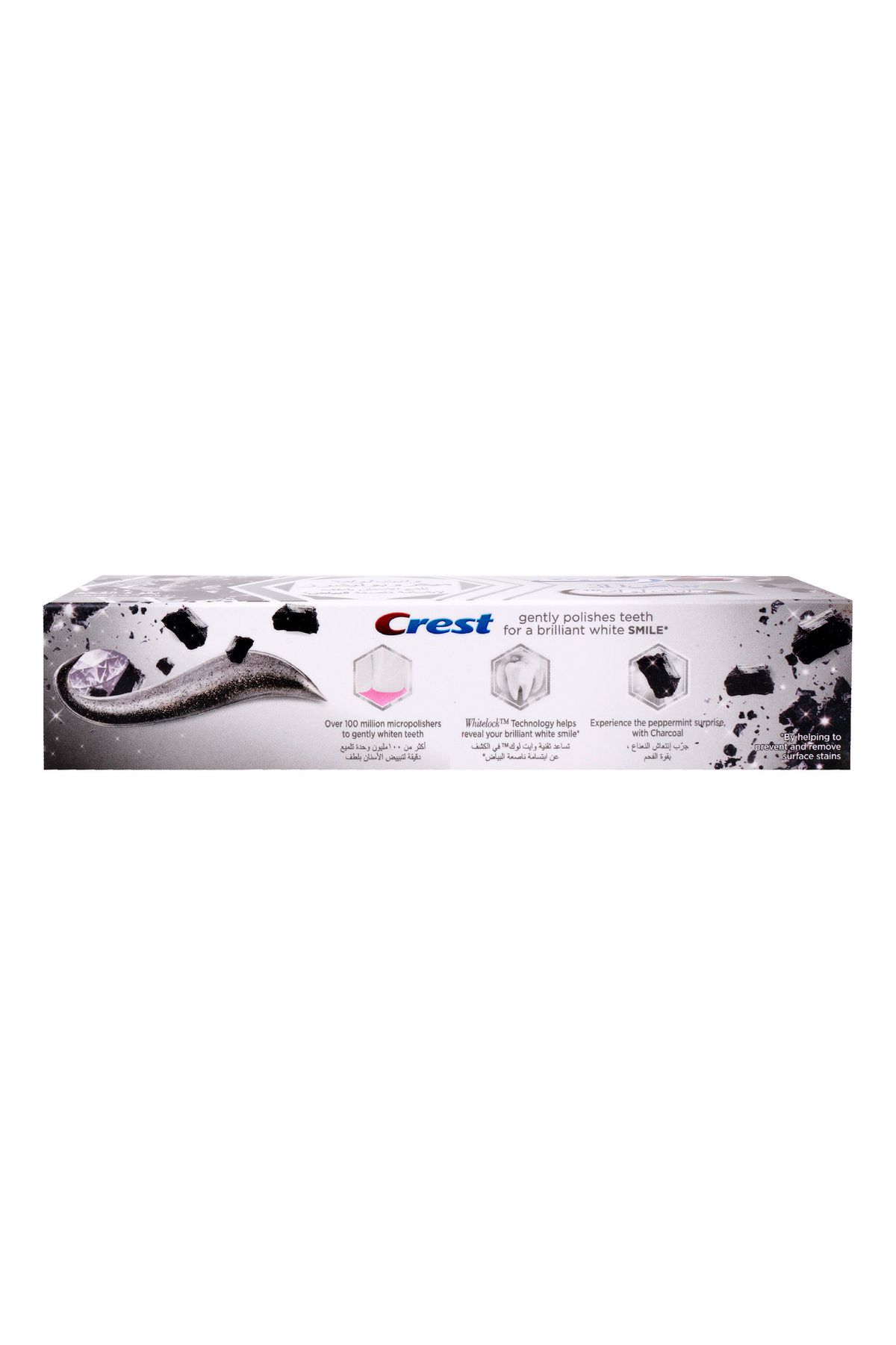 CREST-3D White Whitelock Micropolishers Charcoal With Fresh Mint Toothpaste 88 ml 4