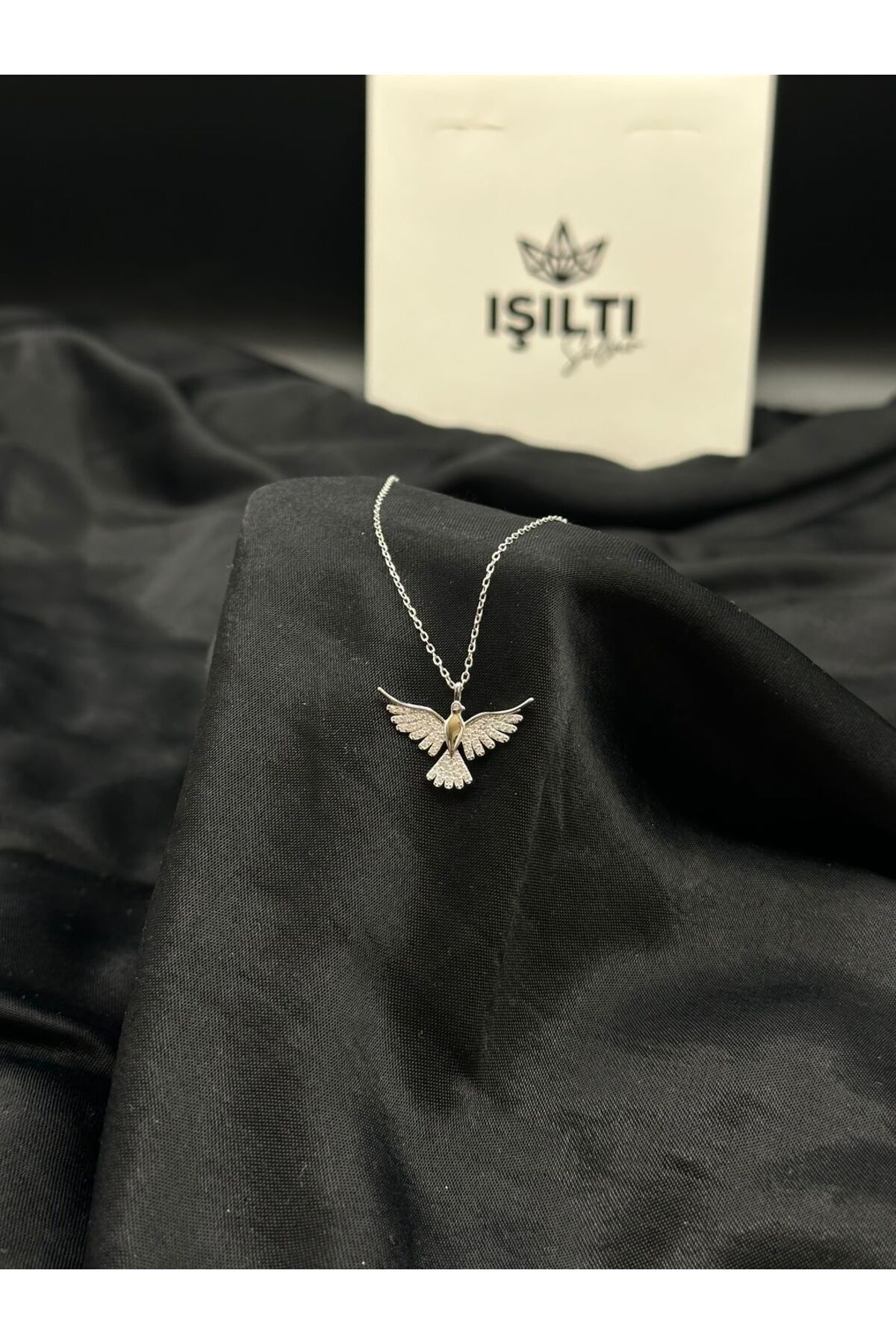 Işıltı Silver 925 Gümüş | Minimal Anka Kolye