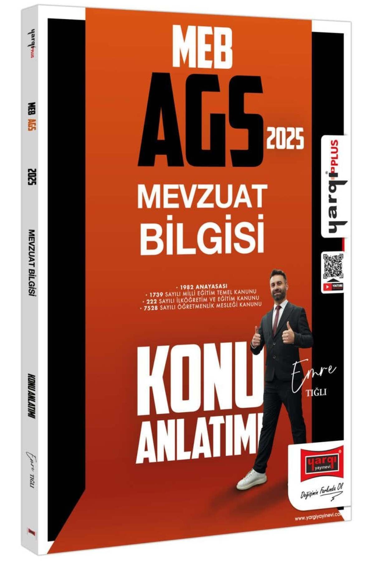 Yargı Yayınları Yargı 2025 MEB AGS Mevzuat Bilgisi Konu Anlatımı