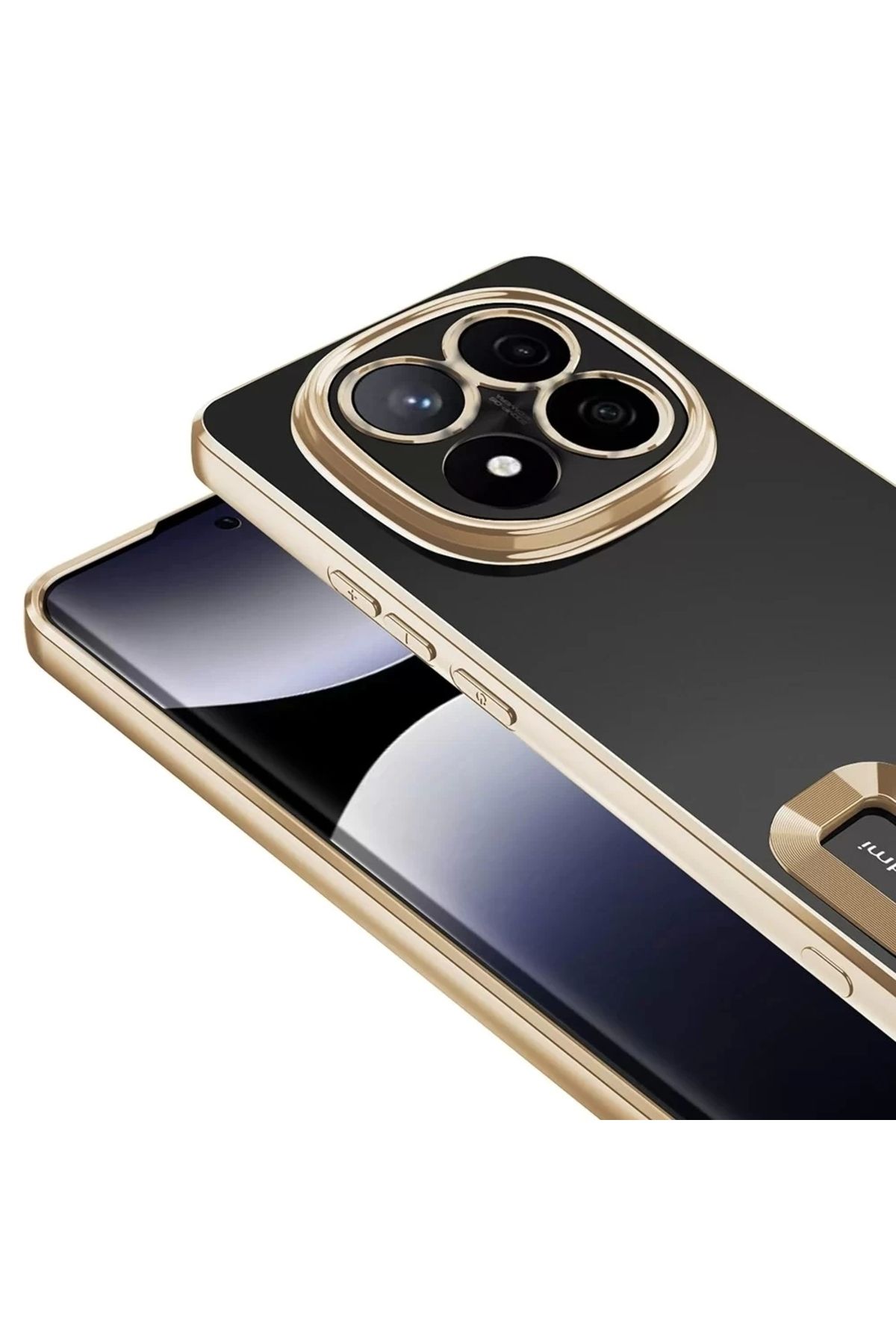 Lopard Xiaomi Redmi Note 14 Pro Plus Kılıf + Pet Ekran Koruyucu Set Kamera Lens Korumalı Şeffaf Parlak Kena