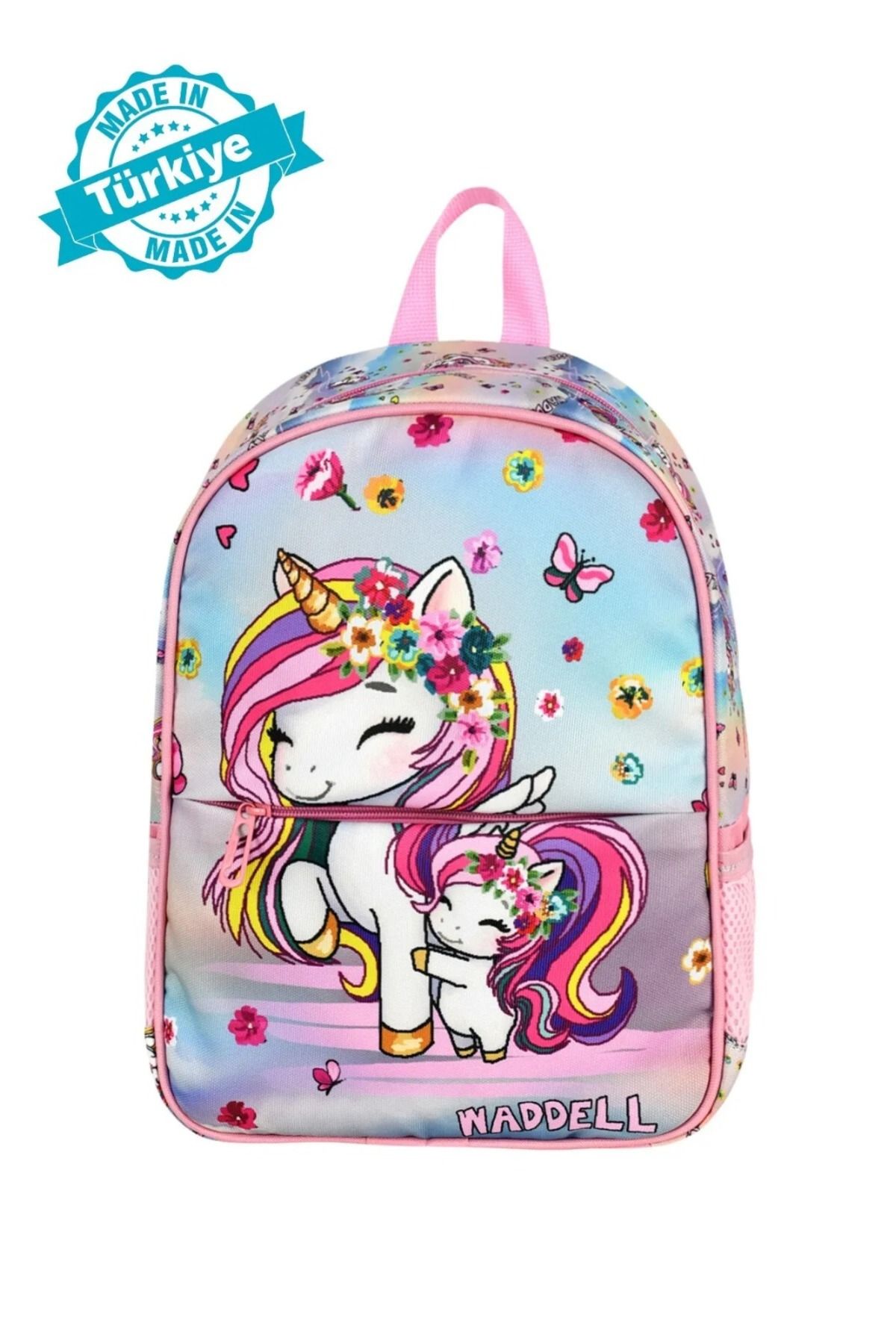 great bags Okul Öncesi Ana Sınıfı Çantası Tasarım Unicorn Desen Anaokulu Kız Çocuk Günlük, Kreş Sırt Çantası