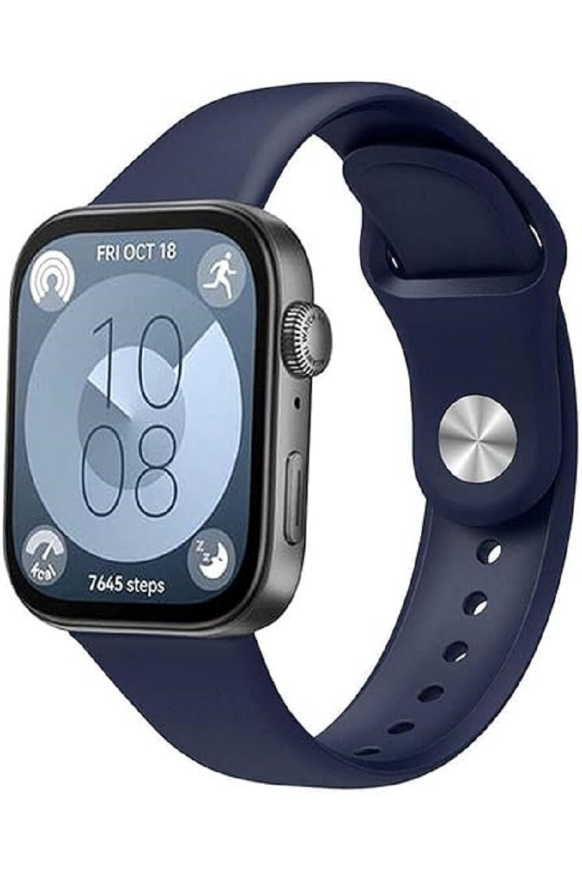 redmud teknoloji Huawei Watch Fit 3 İle Uyumlu Soft Spor Klasik Terletmeyen Silikon Kayış Kordon