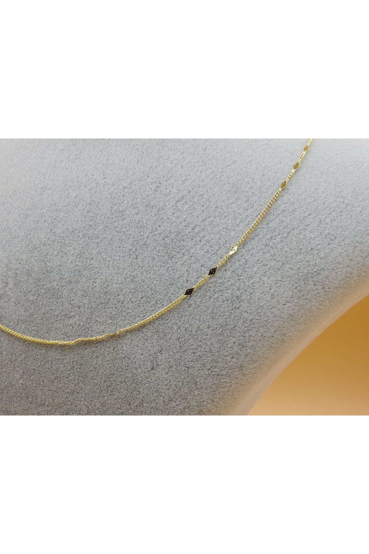 velissa İNCE PULLU ZİNCİR 45CM