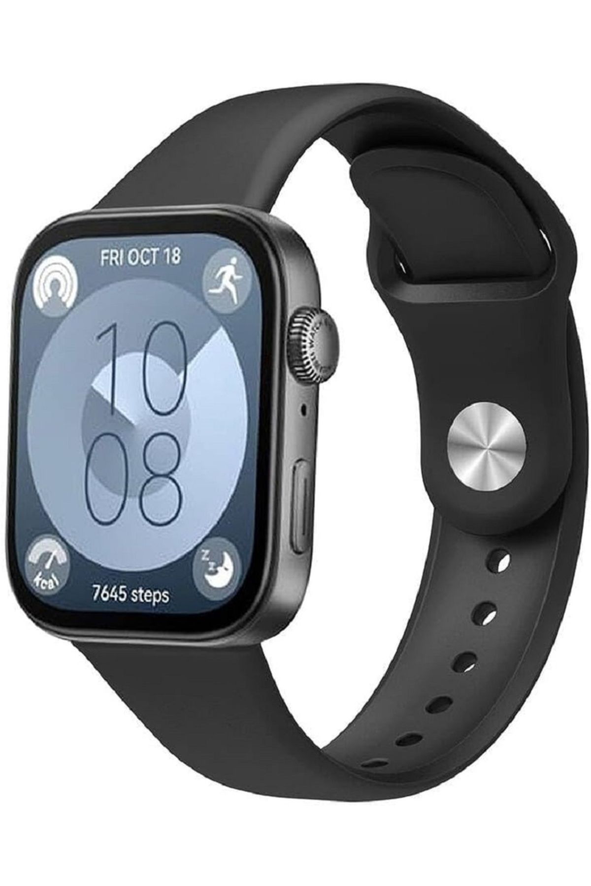 redmud teknoloji Huawei Watch Fit 3 İle Uyumlu Soft Spor Klasik Terletmeyen Silikon Kayış Kordon