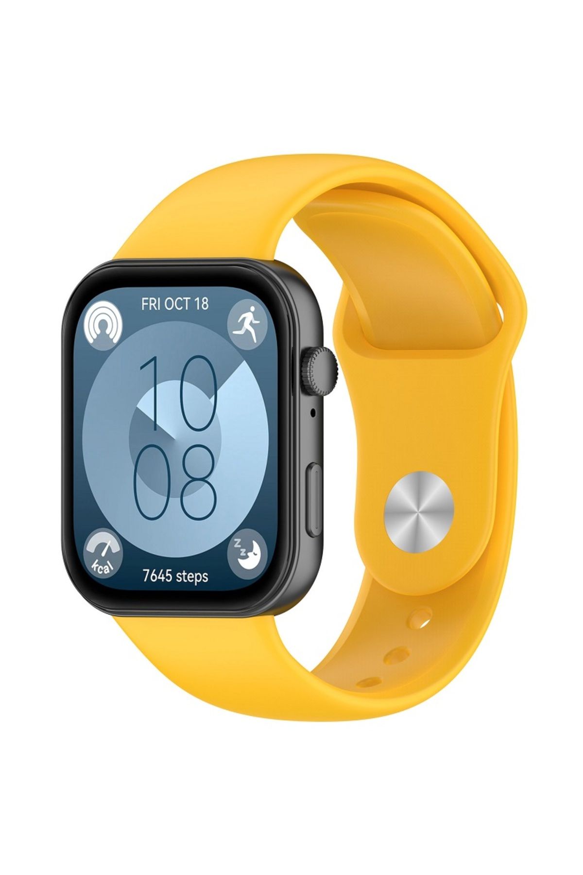 redmud teknoloji Huawei Watch Fit 3 İle Uyumlu Soft Spor Klasik Terletmeyen Silikon Kayış Kordon