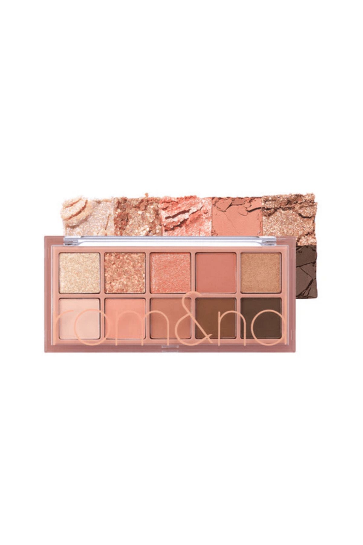 rom&nd Better Than Palette 01 Pampas Garden 7,5 G - Paleta Beżowych I Brzoskwiniowych Cieni - One Size