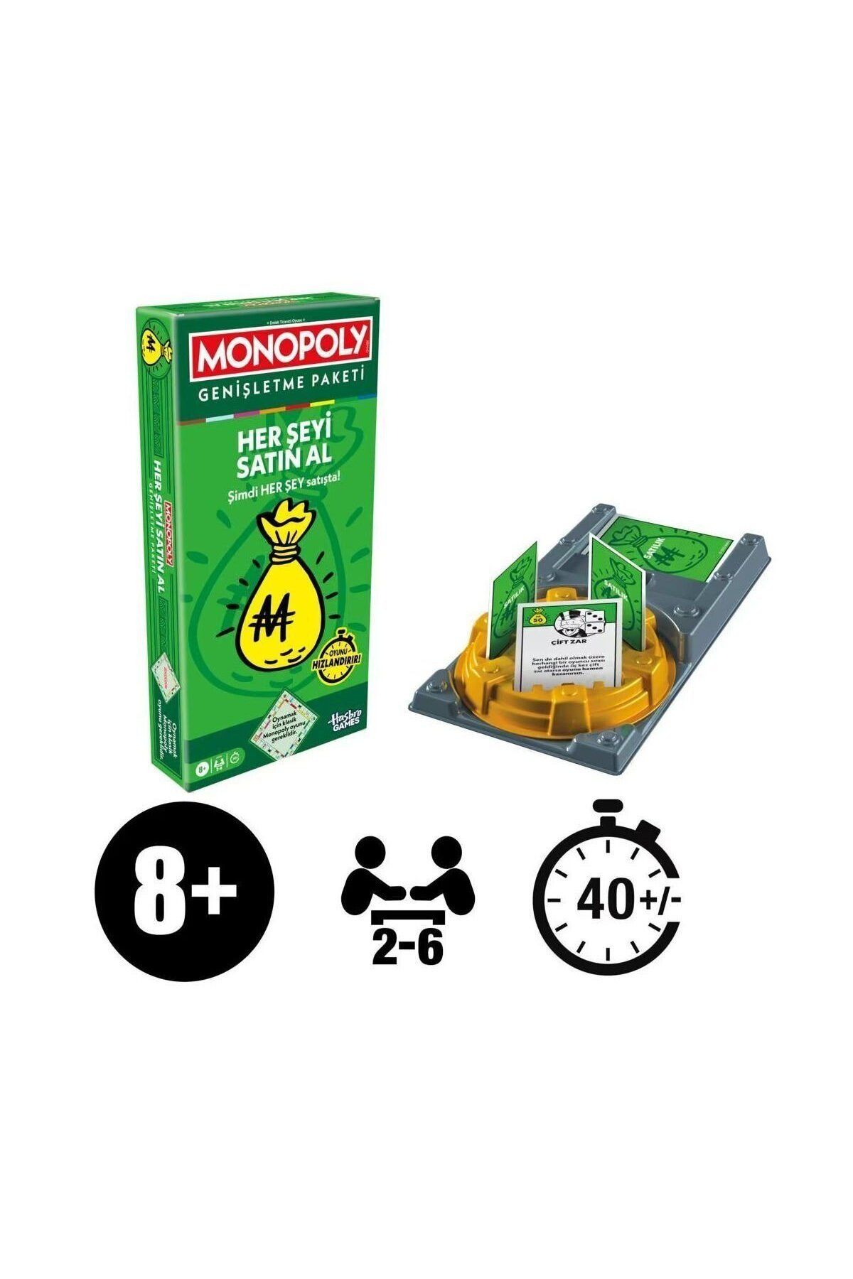 Aymir Ticaret G0720 Monopoly Her Şeyi Al - Genişletme Paketi
