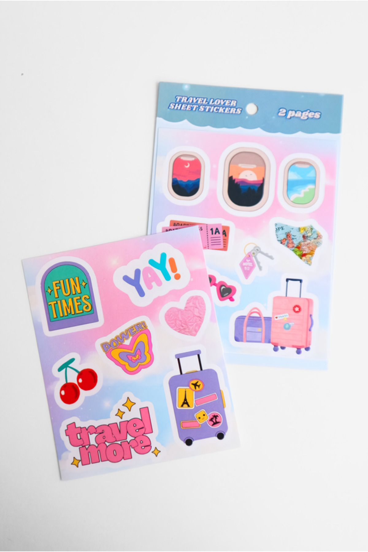 EFBUTİK Travel Lover Sheet 2'li Sticker Set