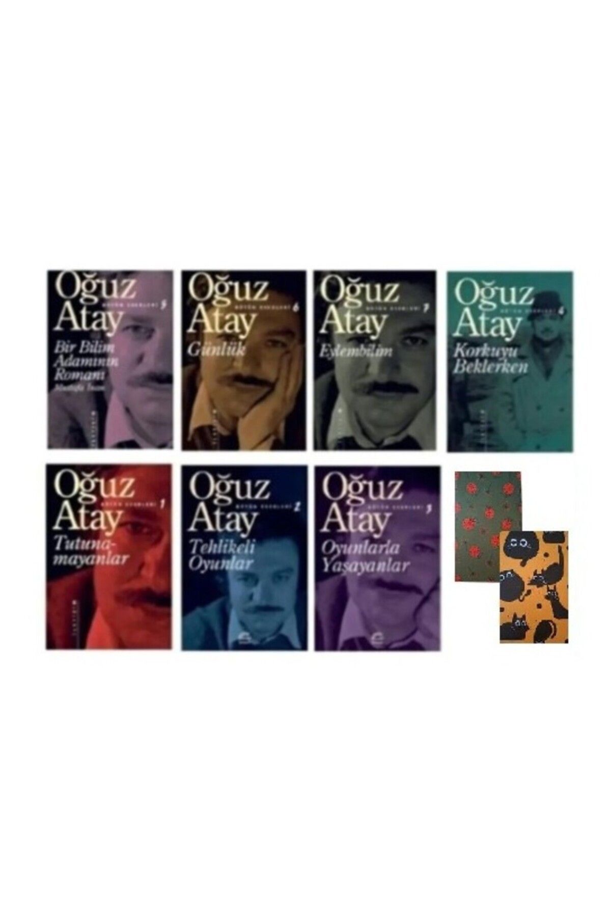 İletişim Yayınları Oğuz Atay 7 Kitap Set - 2 Not Defteri HEDİYE