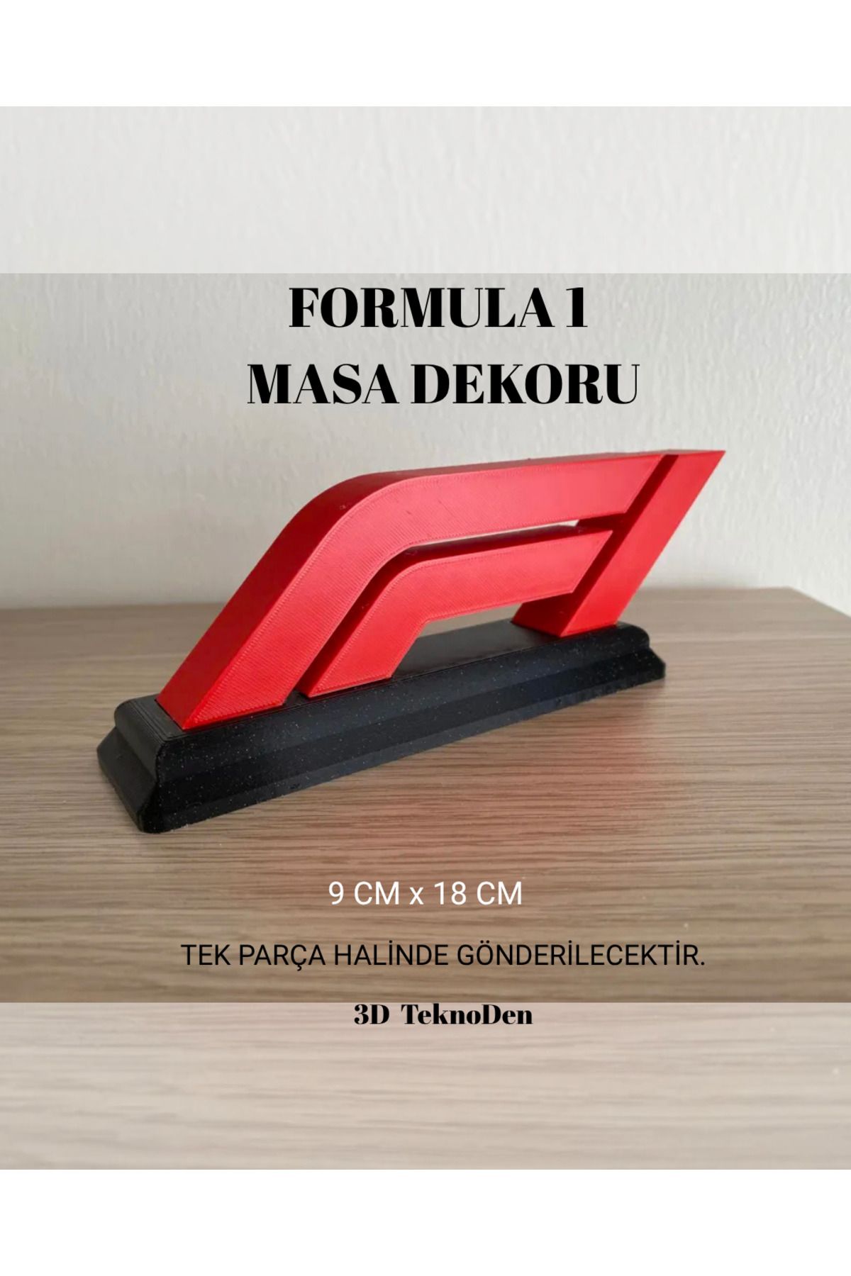 TEKNO FORMULA 1 MASA DEKORU - F1 MASA SÜSÜ - DEKORATİF AKSESUAR