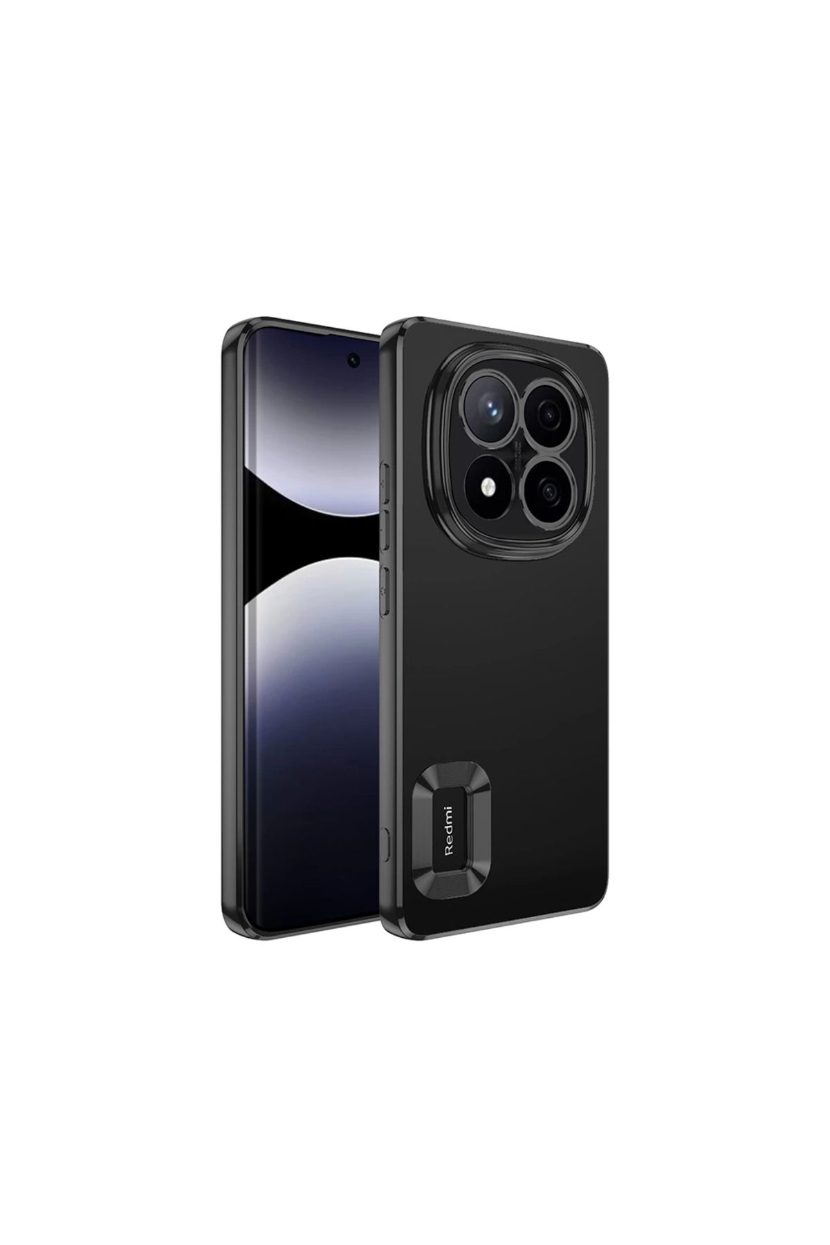 SBY TEKNOLOJİ Xiaomi Poco X7 Kılıf Kamera Korumalı Logo Gösteren Zore Omega Kapak