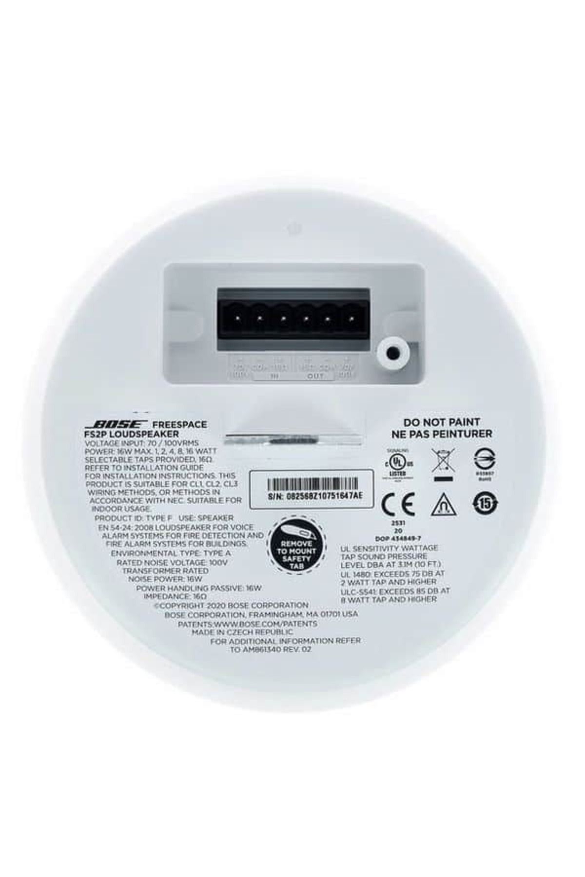 Bose-Bose FreeSpace FS2P Suspended Speaker System with Arylic A30+ Wi-Fi Amplifier 6