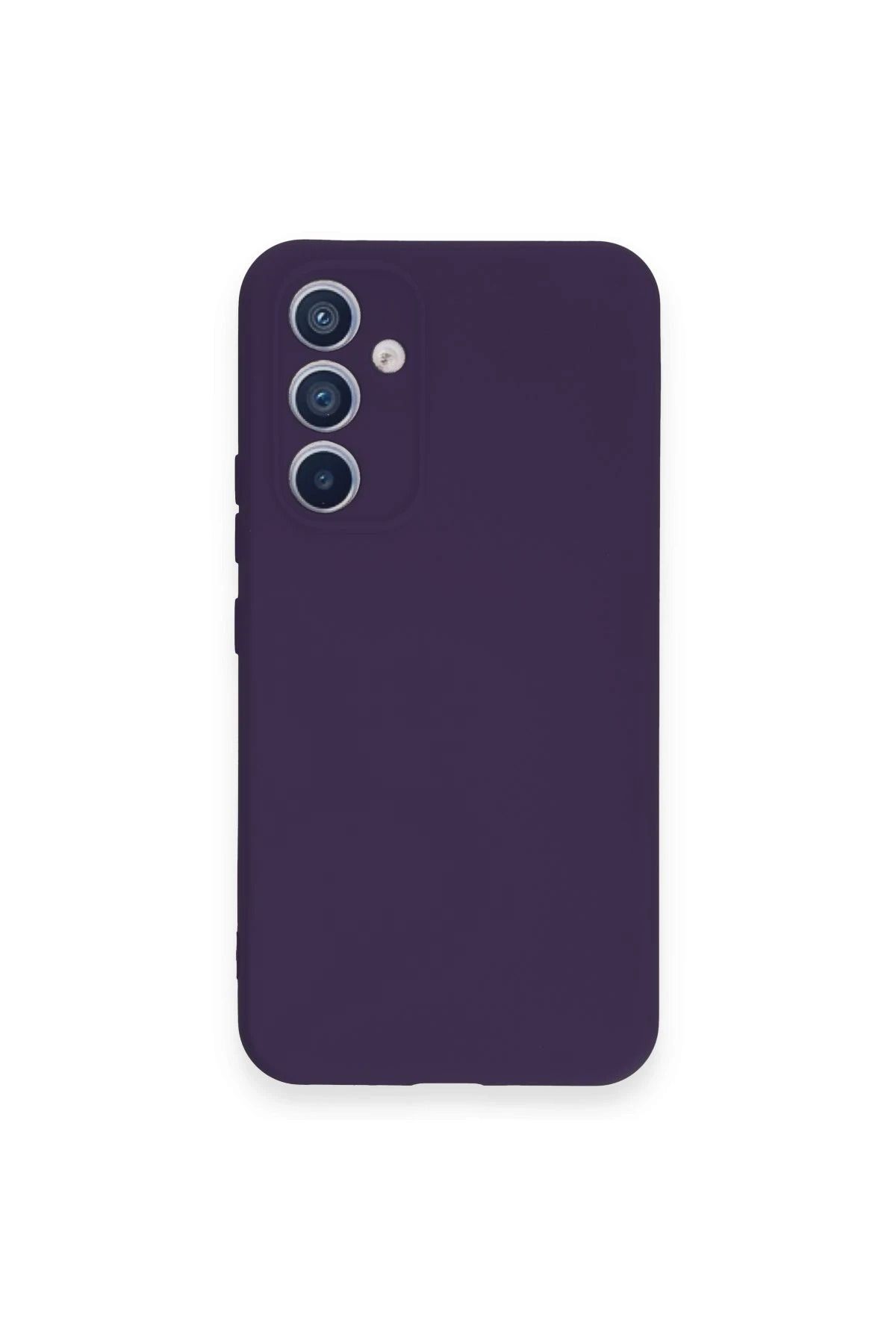 NewFace Galaxy A34 5G uyumlu Kılıf Nano içi Kadife Silikon - Mor JOJUA