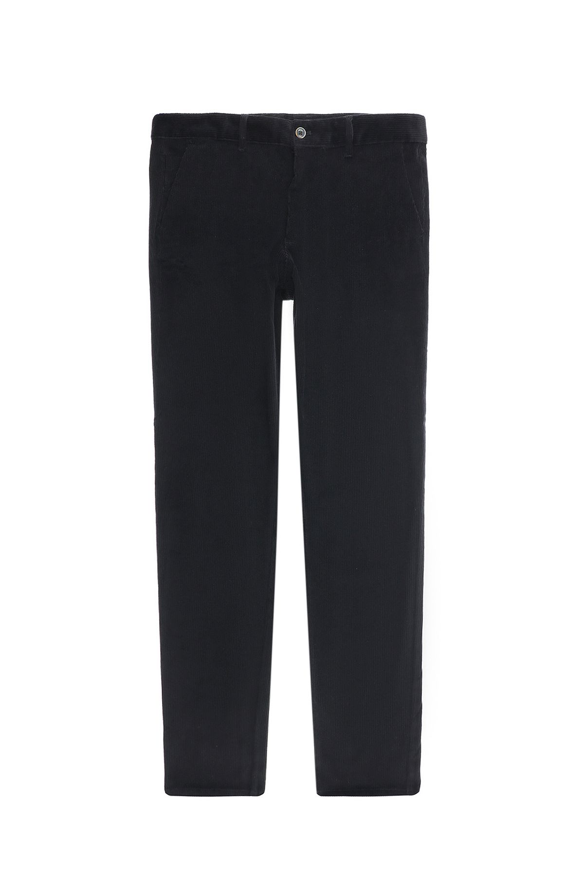 Kiğılı Regular Fit Kadife Pamuklu Kaşmirli Pantolon
