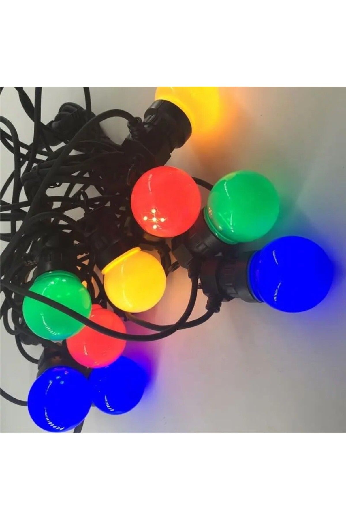 Naimeed Company Șir Luminos Decorativ, Interconectabil, Naimeed D6110, 5 M, 10 Becuri Led, Lumină Multicoloră - One Size