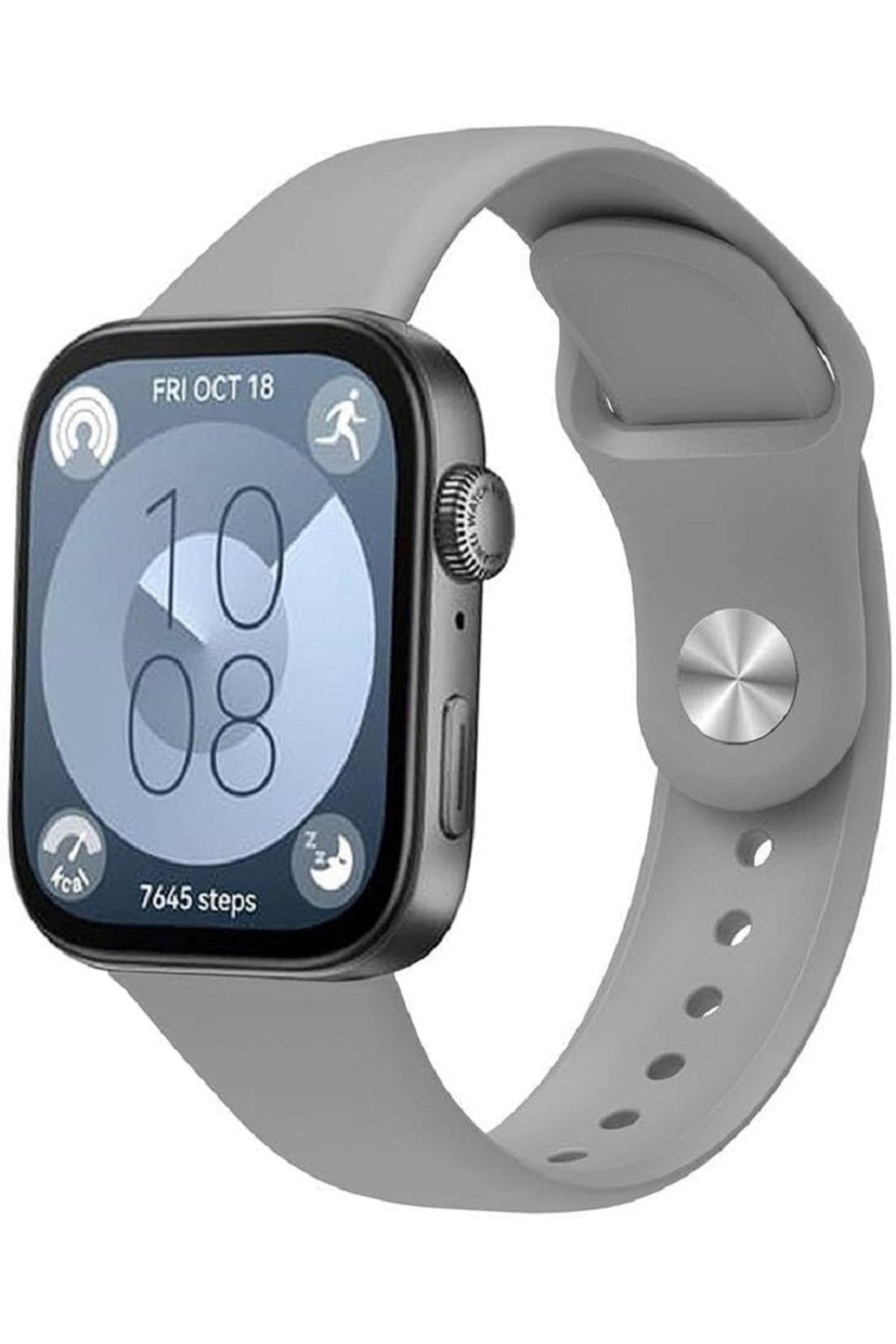 redmud teknoloji Huawei Watch Fit 3 İle Uyumlu Soft Spor Klasik Terletmeyen Silikon Kayış Kordon