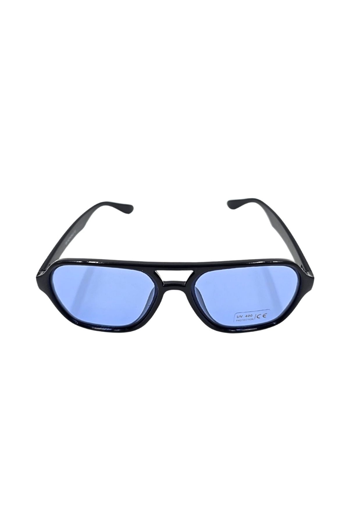 Aristo Ochelari De Soare, Bărbați, Aristo, Ramă Neagră Lucioasă, Lentile Albastre Fumurii, Protecție Uv 400 Masculin - One Size