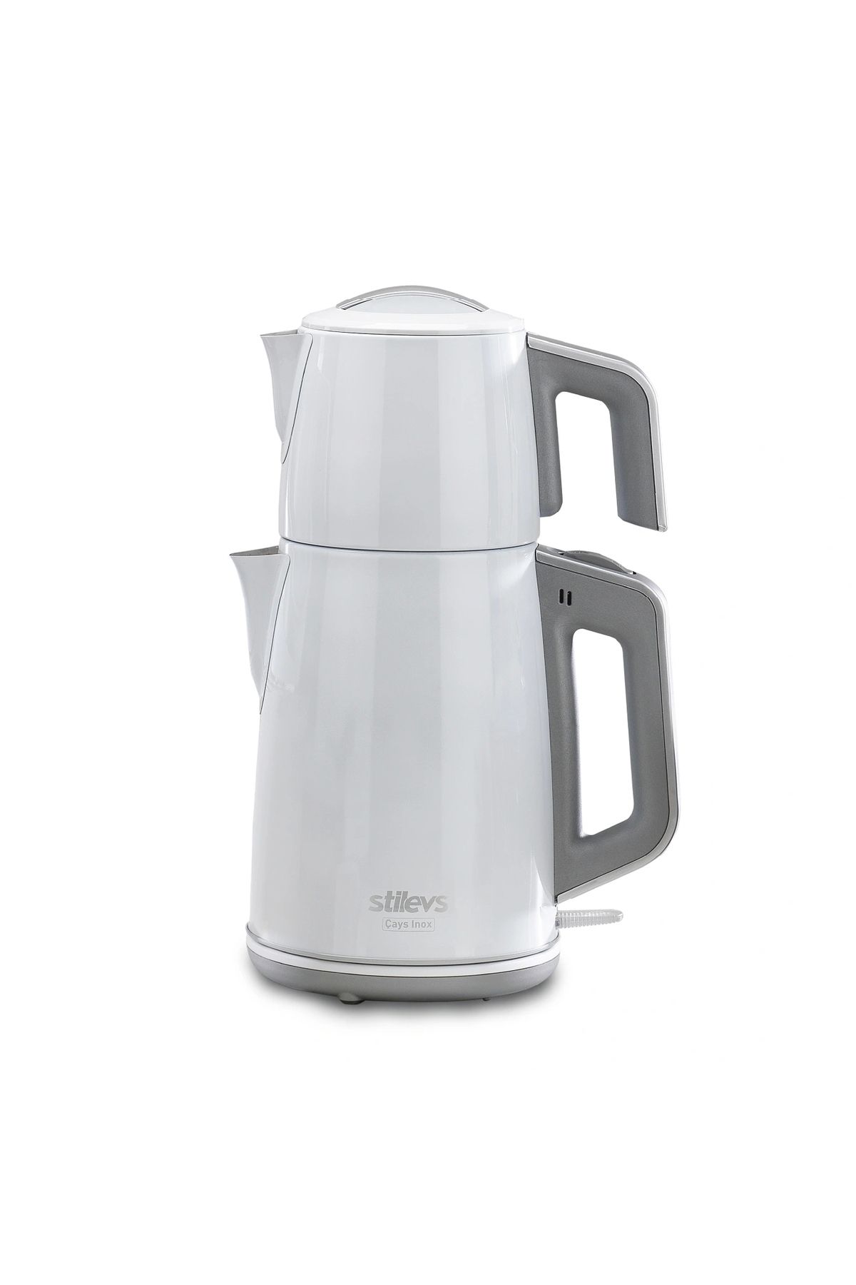 SİTİLEVS Çays Inox Çelik Çay Makinesi - Beyaz
