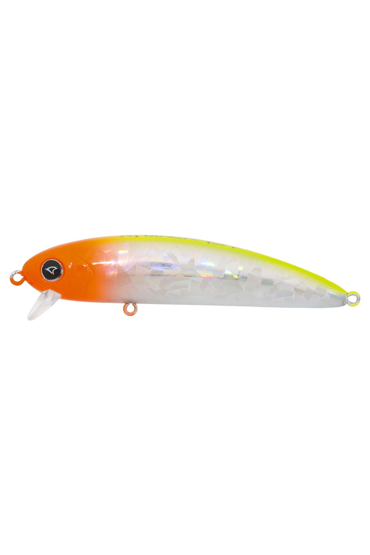 Delitay Balıkçılık Hanfish Atmaca 90F 90MM 14GR Maket Balık ORANGE HEAD