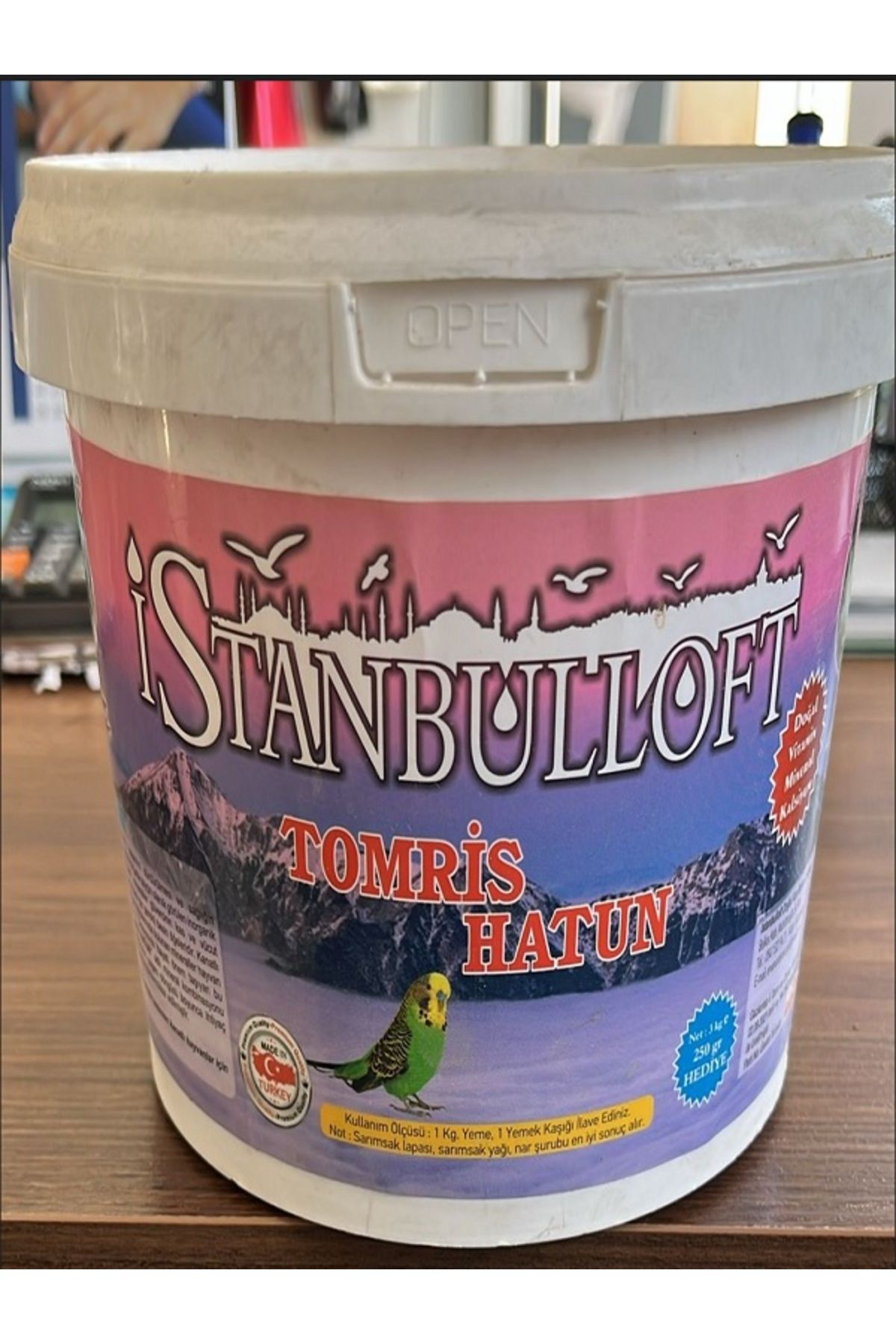 İstanbul loft istanbulloft pembe mineral ve kalsiyum toz 3 kg